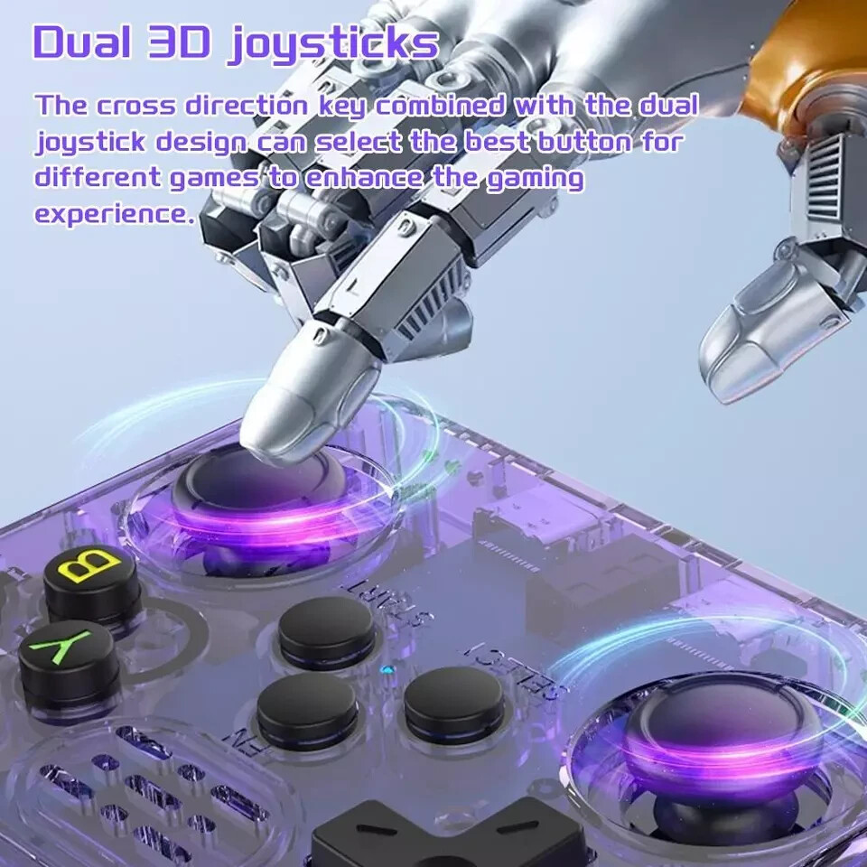 Console 15000+ Games R36S Dual System 3000mAh Battery TV Output