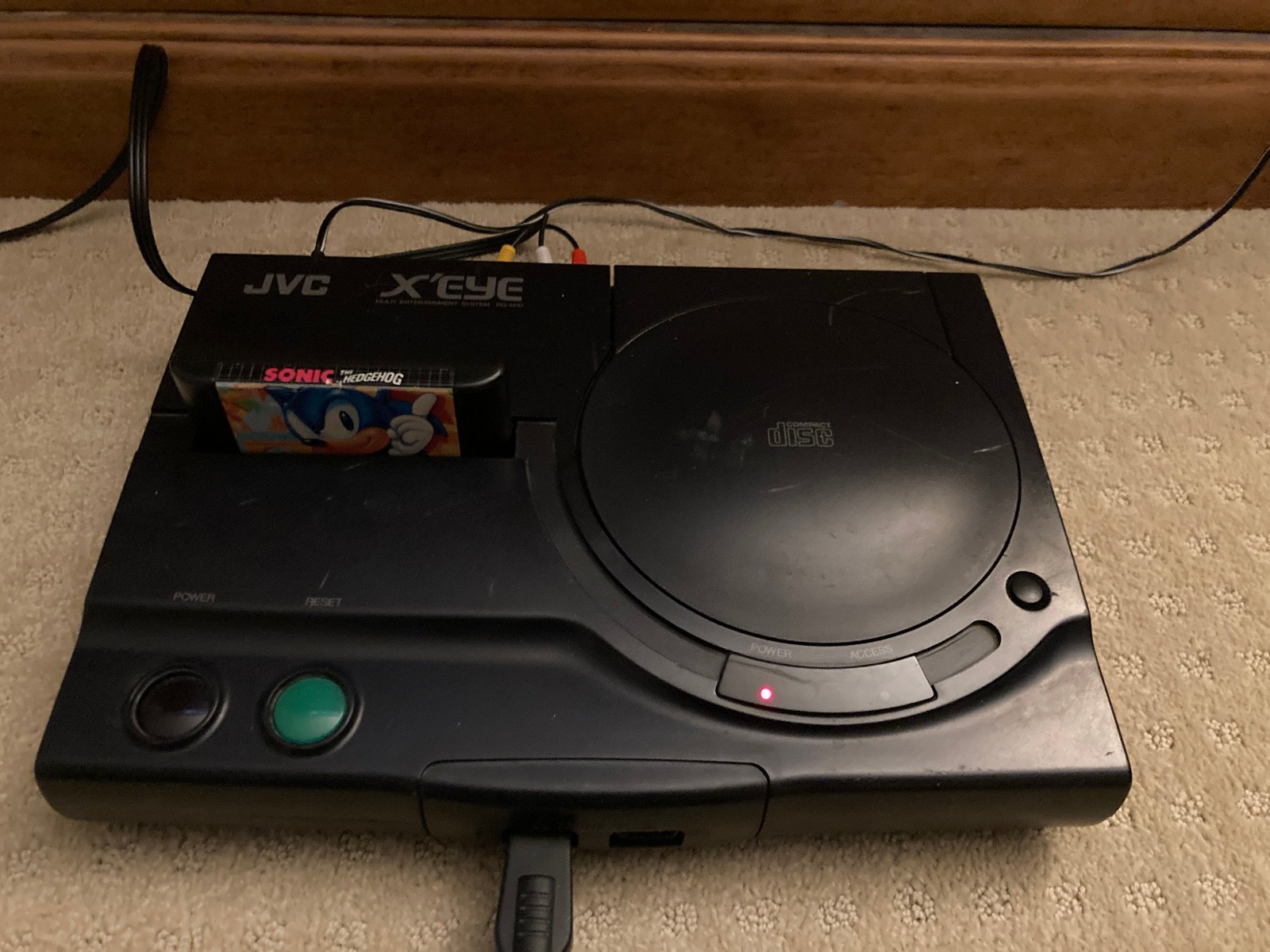 JVC X’ Eye Console With Controllers, Cables – Caveats SEE DESCRIPTION