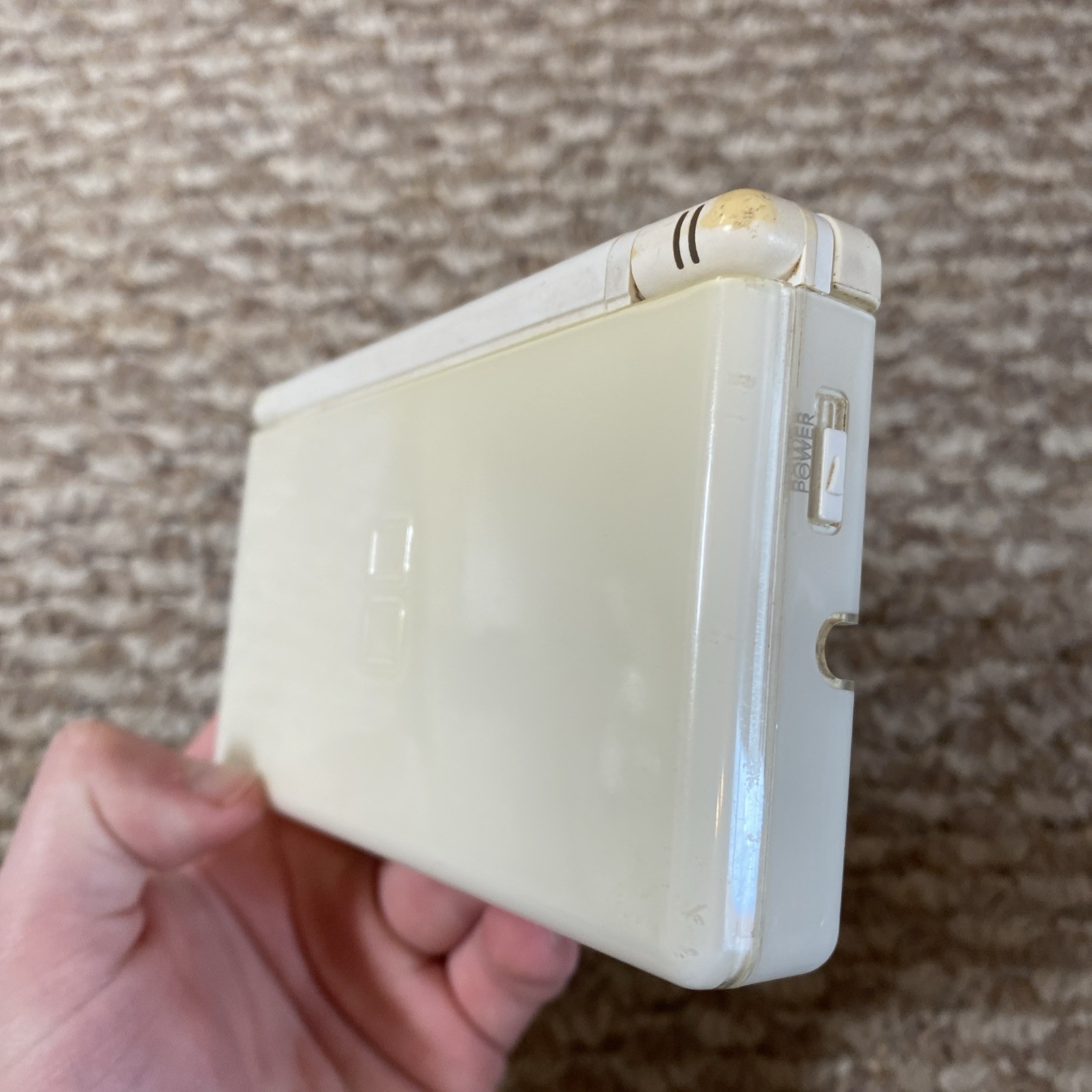 Nintendo DS Lite (USG-001) Handheld – White Charger
