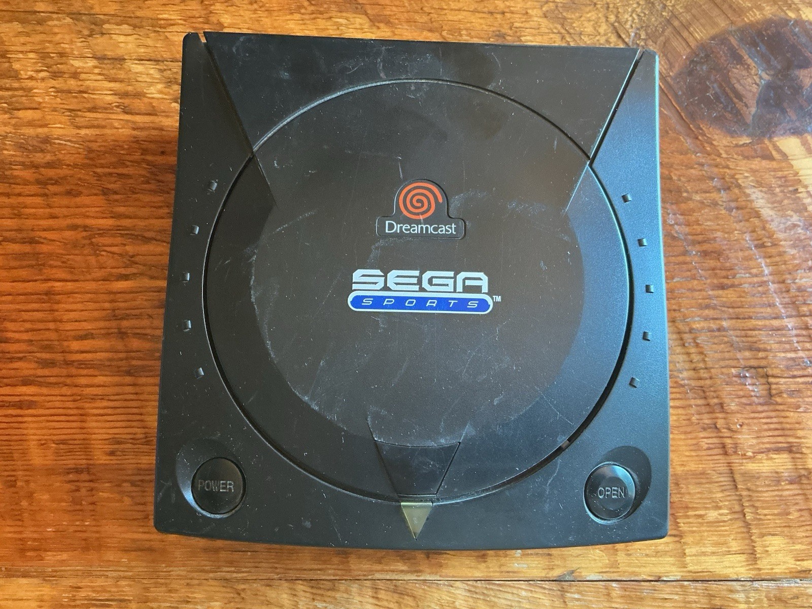 Sega Dreamcast Black Sports Console Only – W/ Power Cord Tested And Working