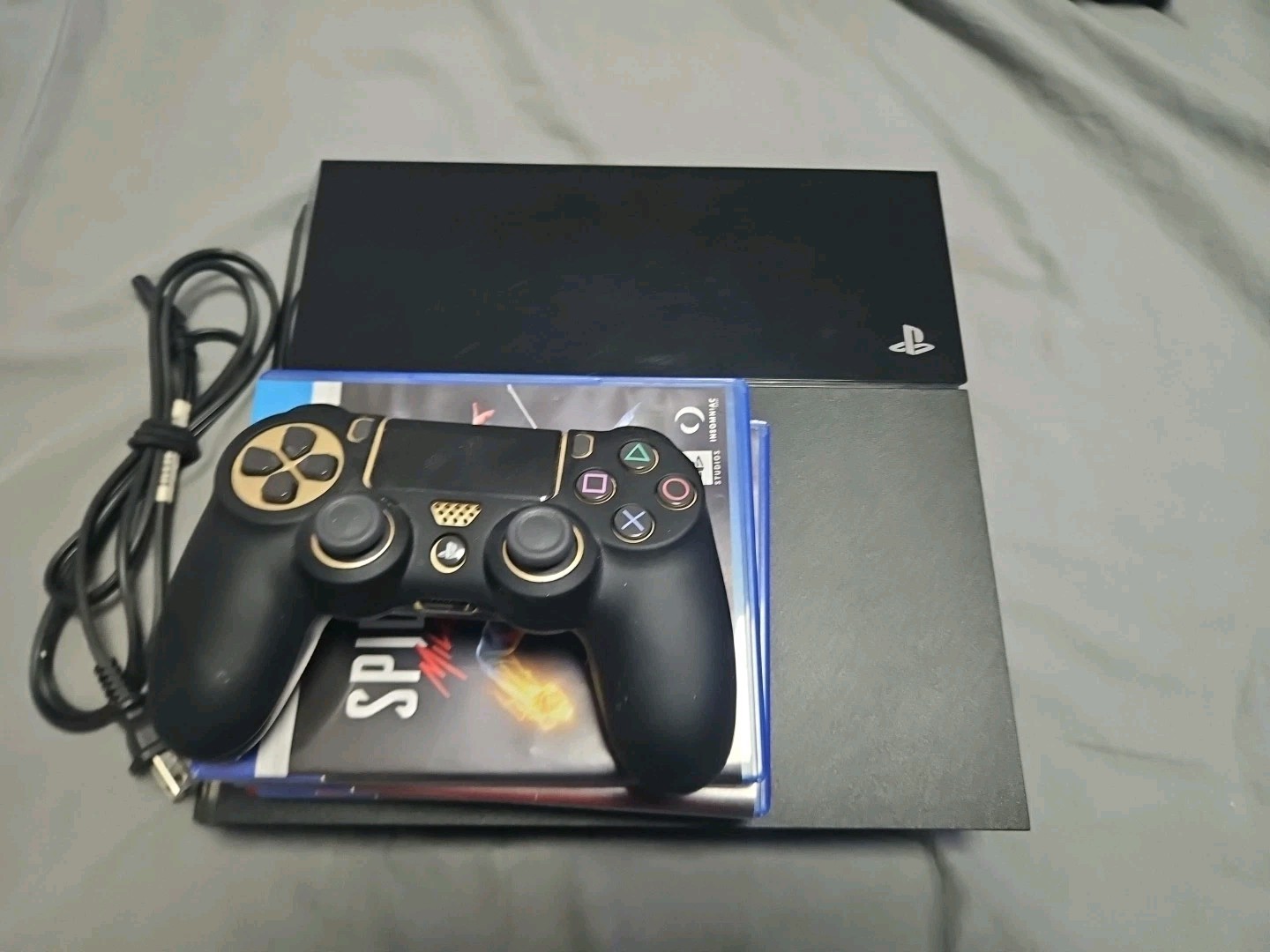 Sony PlayStation 4 Video Game Console With Controller & Three Games