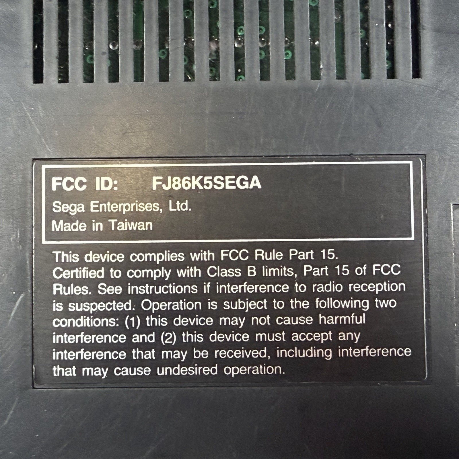 Sega Master System Power Base Console – For Parts NOT TESTED READ Attic Find!￼