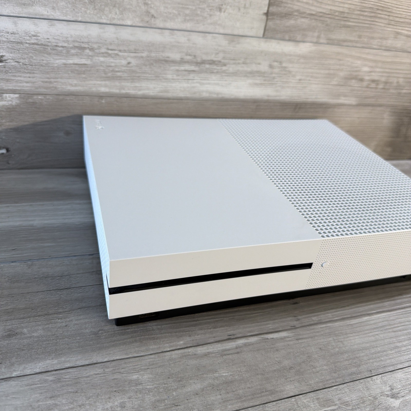 Microsoft Xbox One S 500GB Disc Edition Console Only Model 1681 White Tested