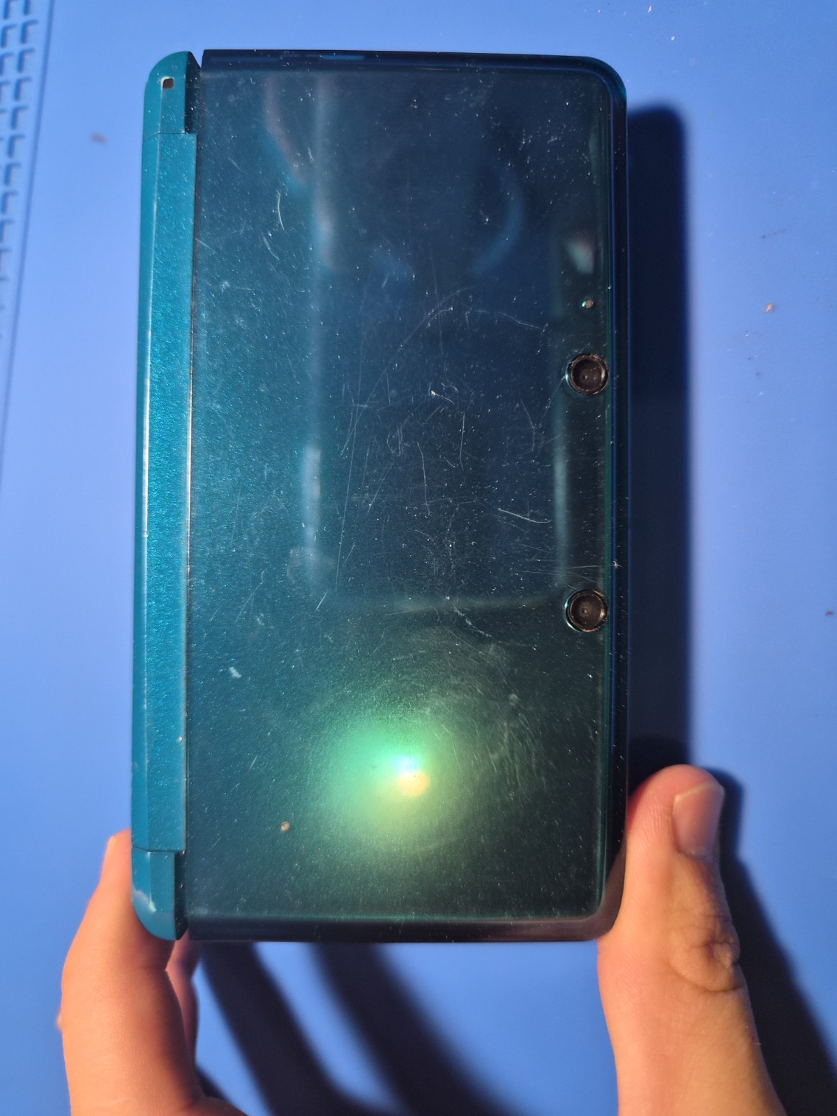 Nintendo 3DS Teal, No Charger. Comes With Many Games Installed