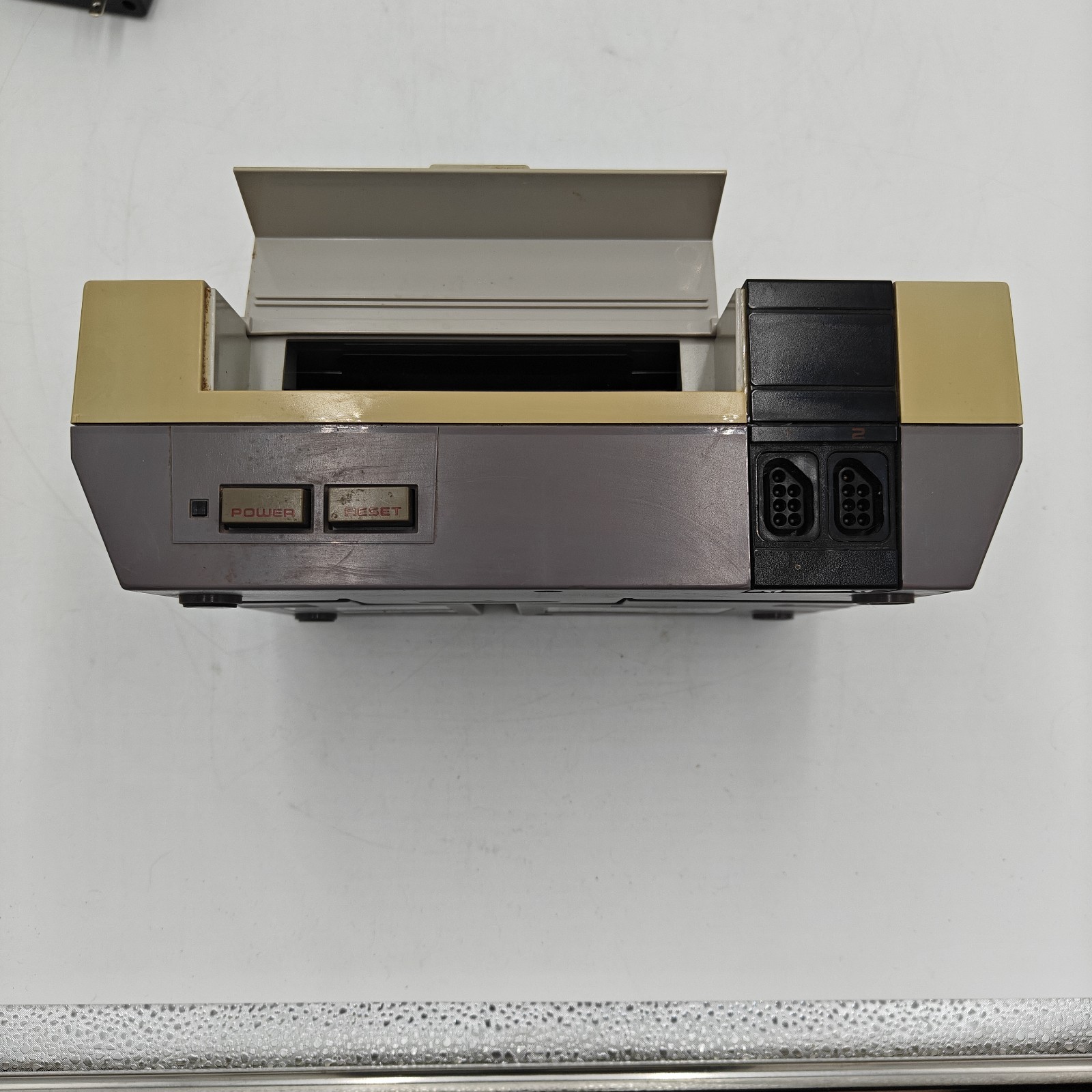 Original Authentic Nintendo NES Console with Cords (AC & AV) OEM Tested Working