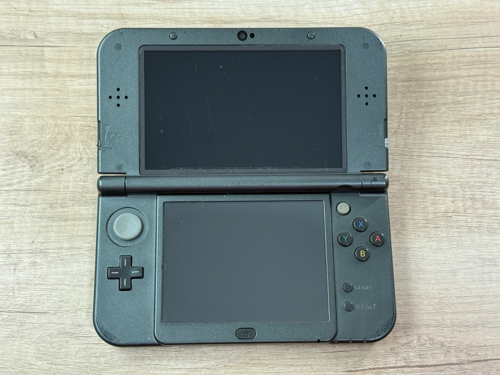 Nintendo New 3DS XL Metallic Black Console Sold as is Japan R9423