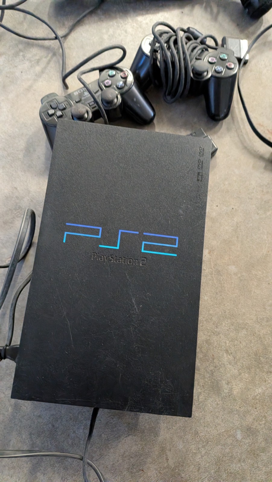 Sony PlayStation 2 PS2 Console Bundle 2 Games NTSC (US/Canada) – Tested Work