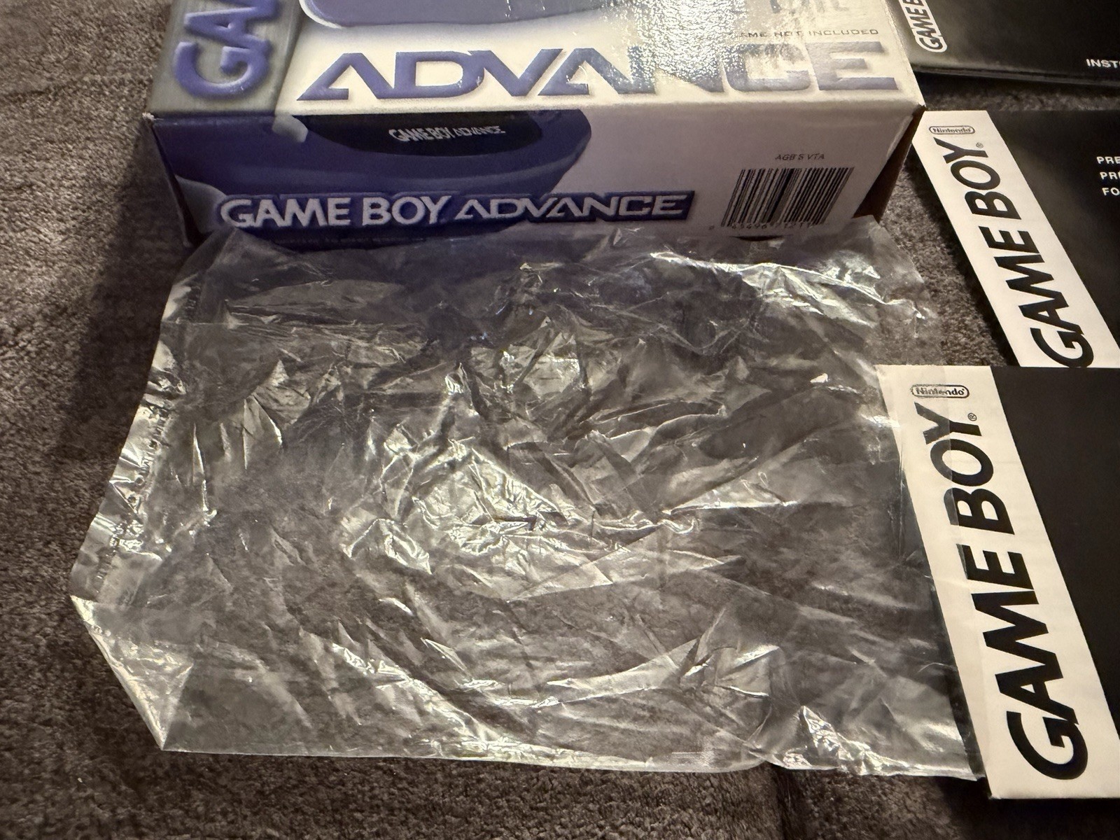 Nintendo Game Boy Advance Handheld System – Indigo CIB Boxed