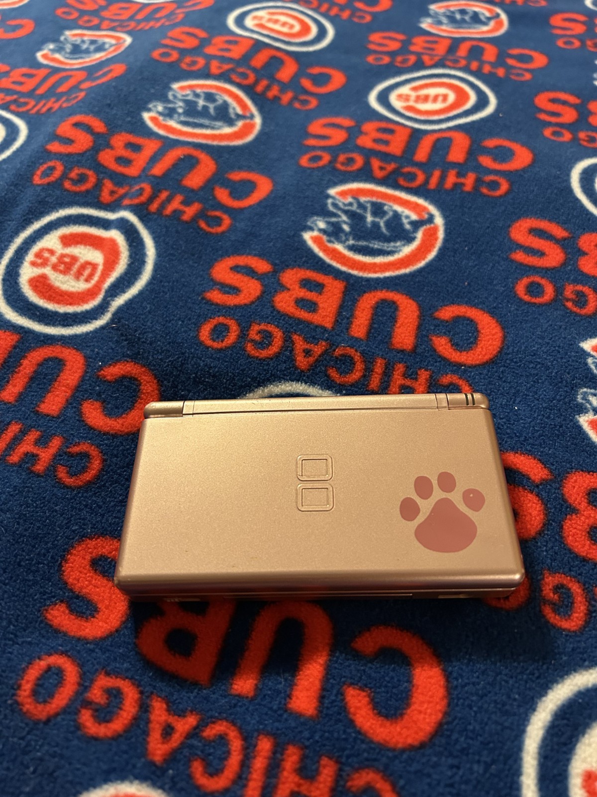 Nintendo DS Lite Nintendogs Edition Metallic Rose Console RARE w/ Charger Stylus