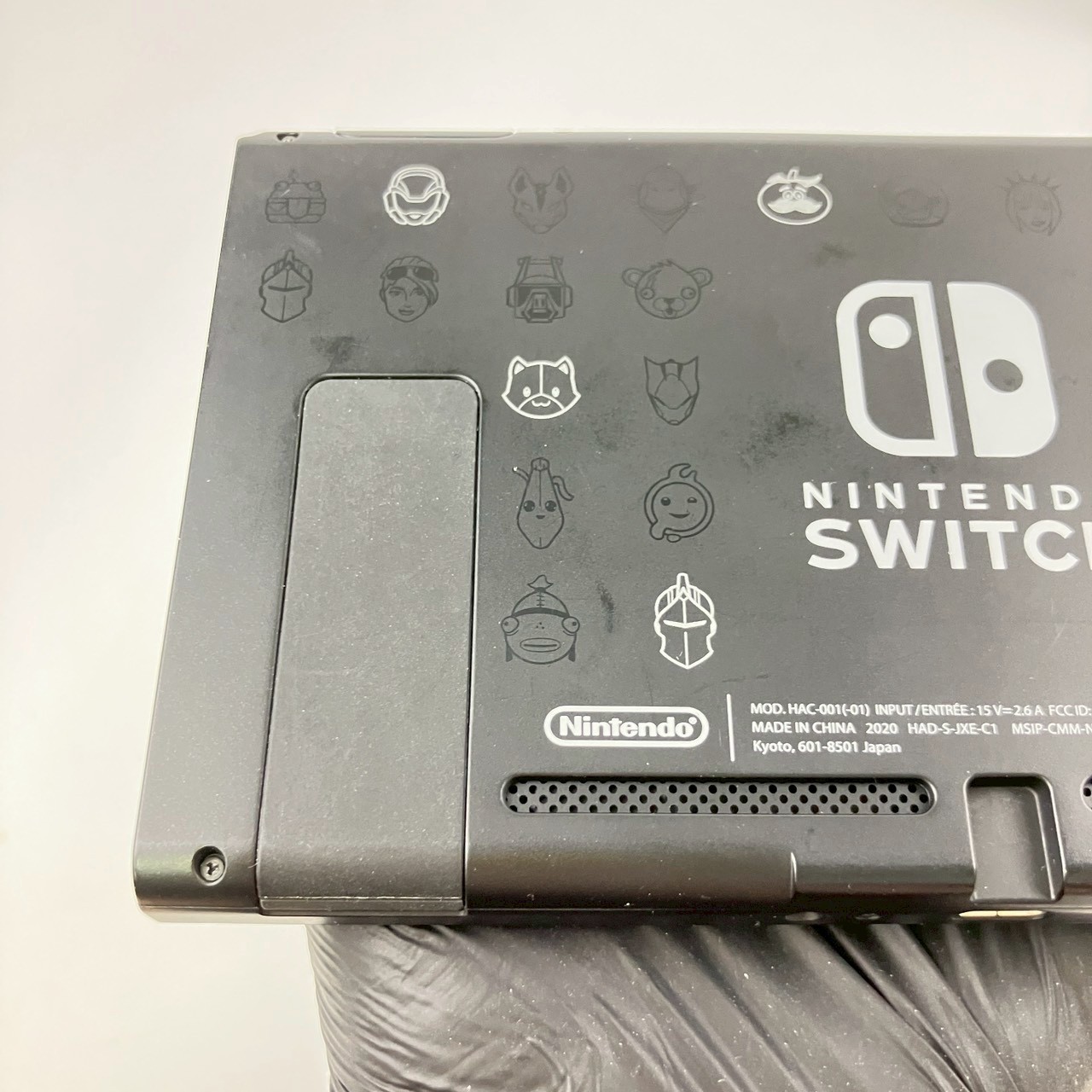 Nintendo Switch HAC-001(-01) Console Fortnite Wildcat Edition A Rank No Code 631