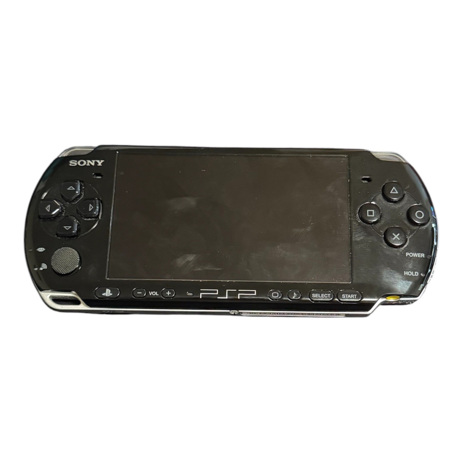 Sony PlayStation Portable PSP Black Wi-Fi Handheld Console Headphone Jack