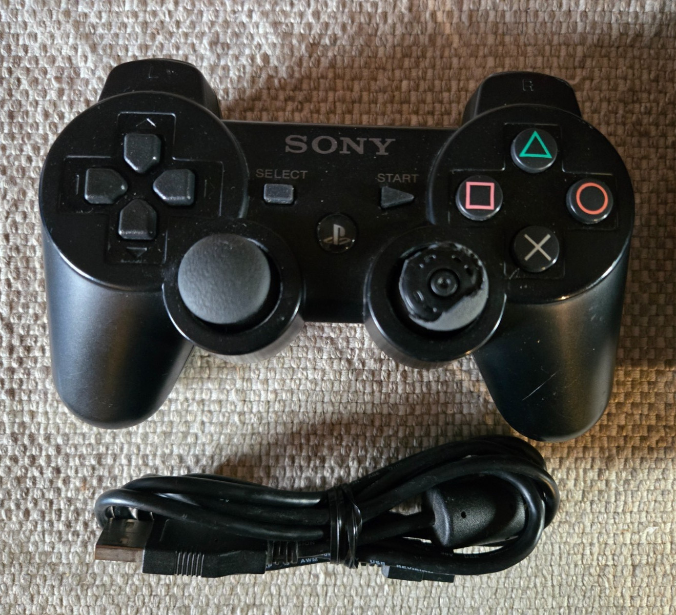 Sony PlayStation 3 Slim 160GB PS3 Console CECH-3001A With OEM Controller TESTED