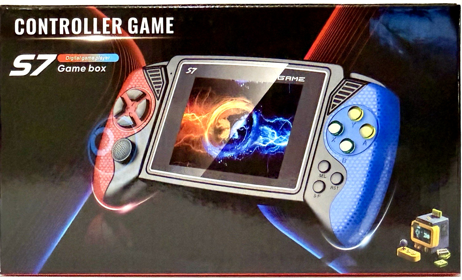 S7 Game Box Handheld Console with Built-In Games 620 Games total