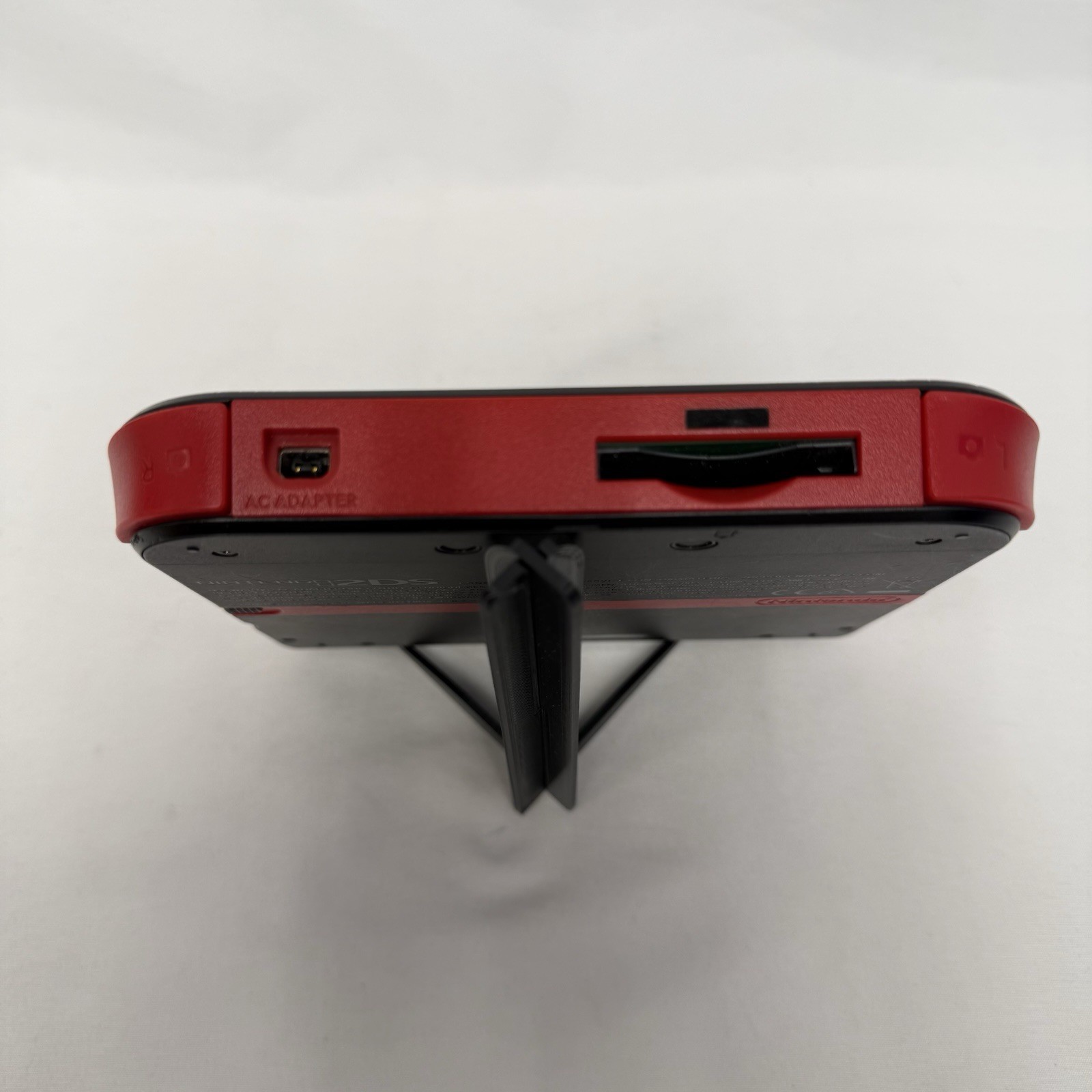 Nintendo 2DS Black & Red Handheld Video Game Console System FTR -001 Tested