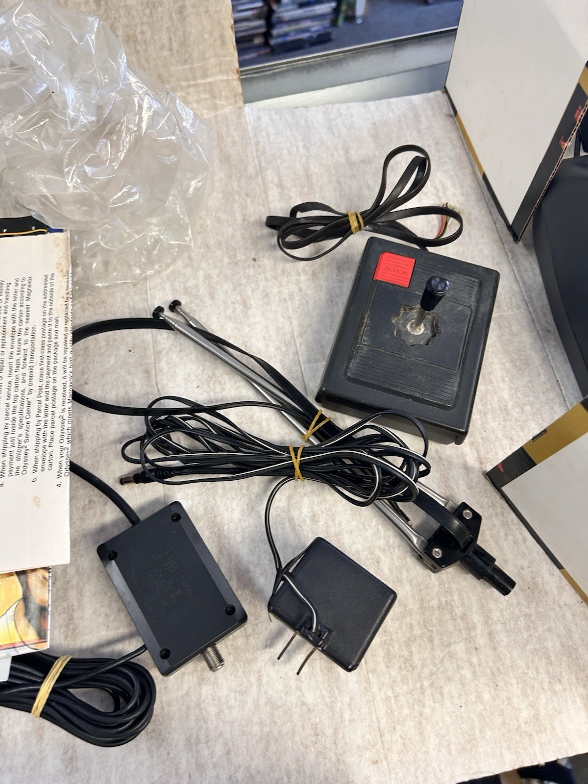 Magnavox Odyssey 2 In Box – Bundle With 13 Games Untested