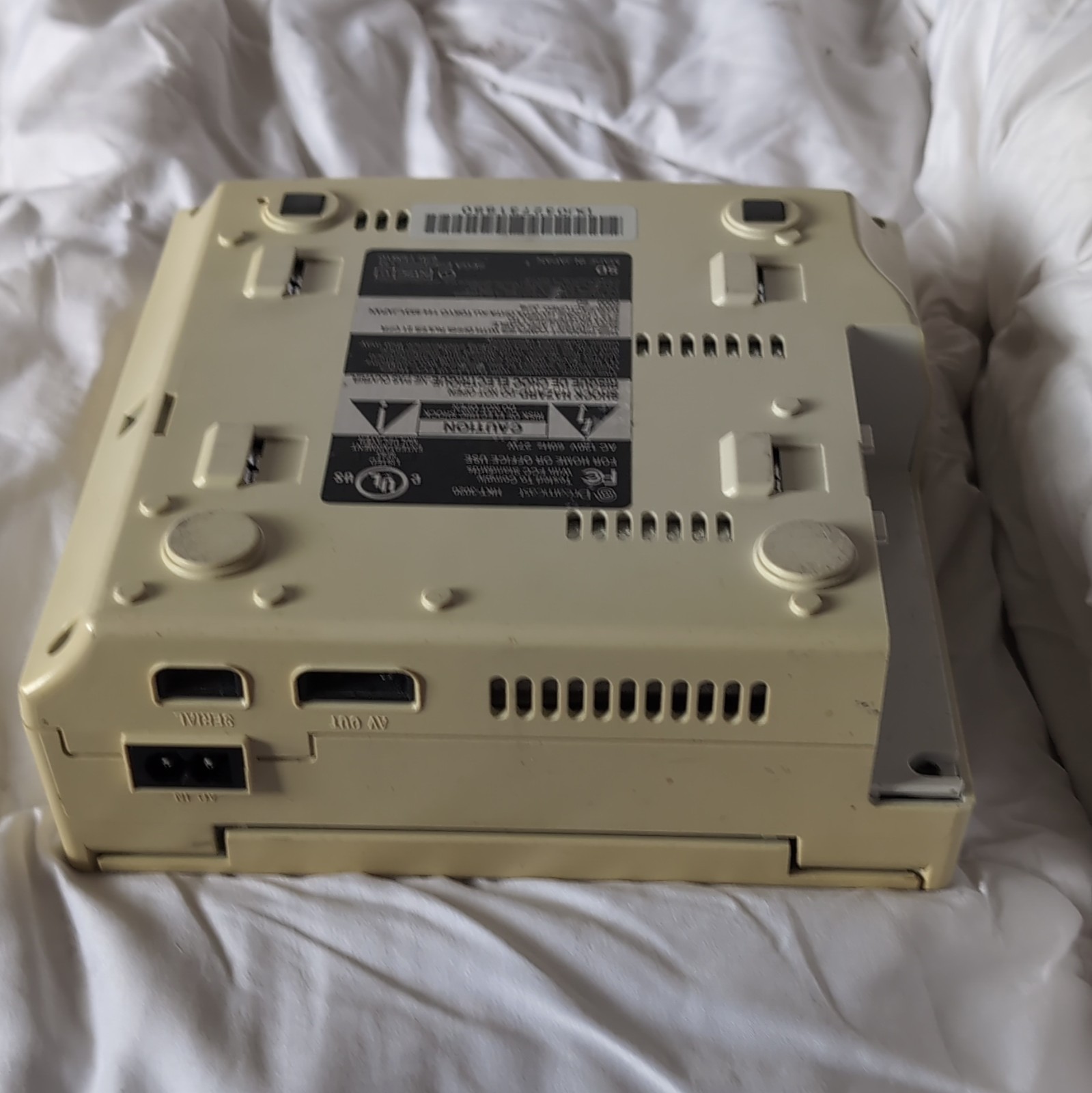 SEGA Dreamcast Console HKT-3000 NTSC-U/C Beige, VMU Compatible, AV Out