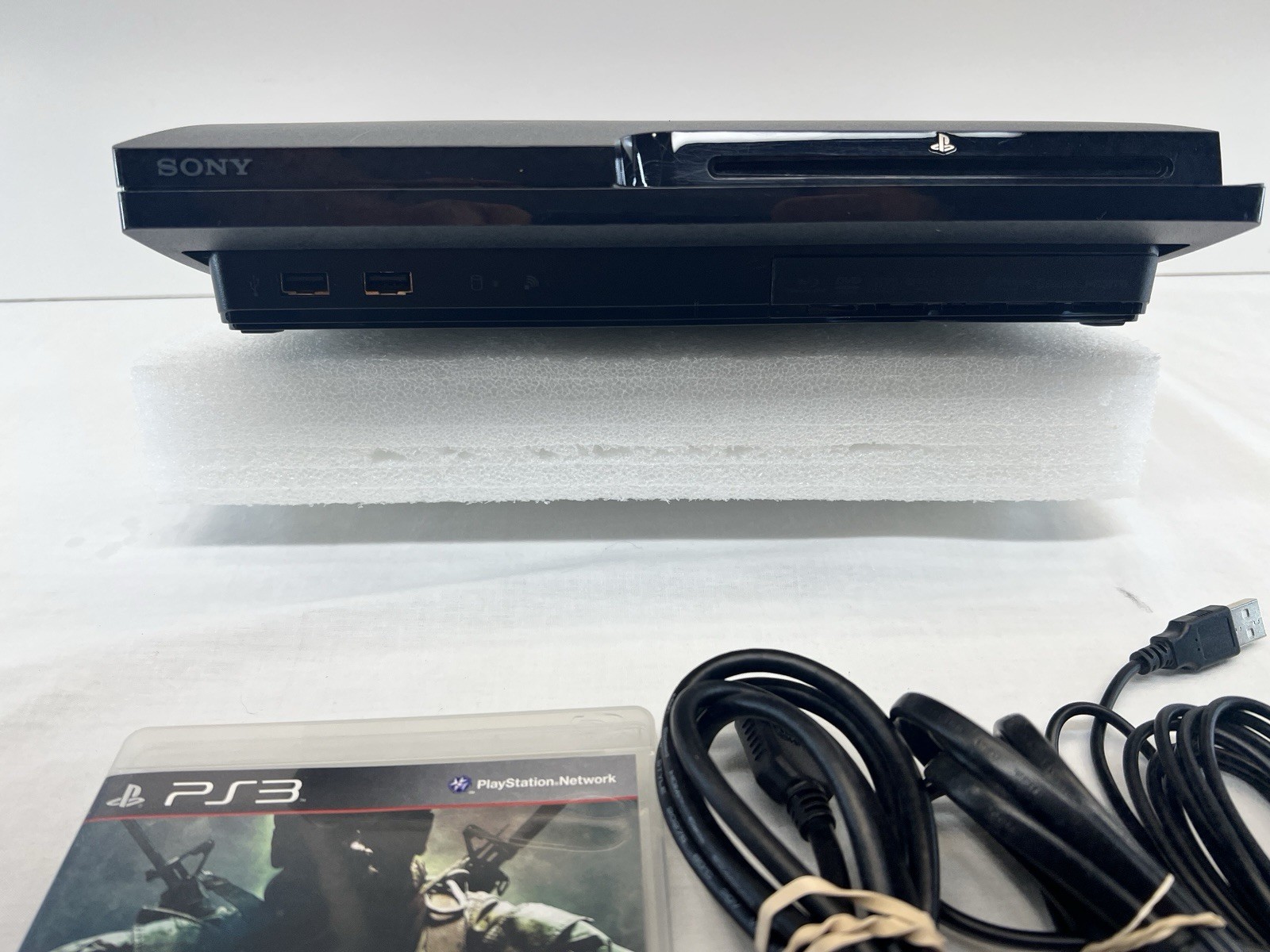 PS3 Slim CECH-2101A Console Bundle 120 GB Upgraded Call Of Duty Black Ops