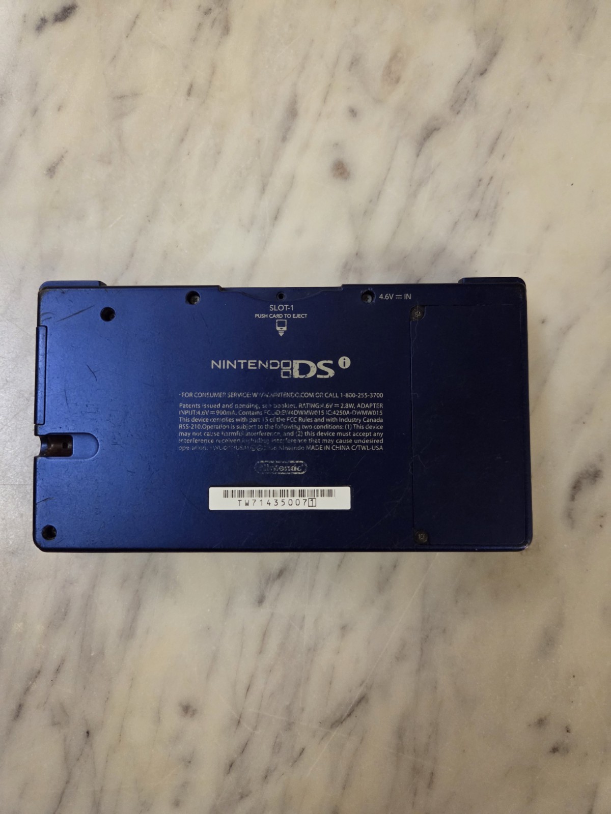 Used Blue Nintendo DSi Handheld Console Tested