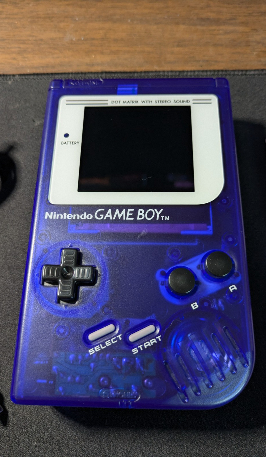 Nintendo Game Boy IPS Backlit LCD Screen Purple Shell USB-C Rechargeable Upgrade