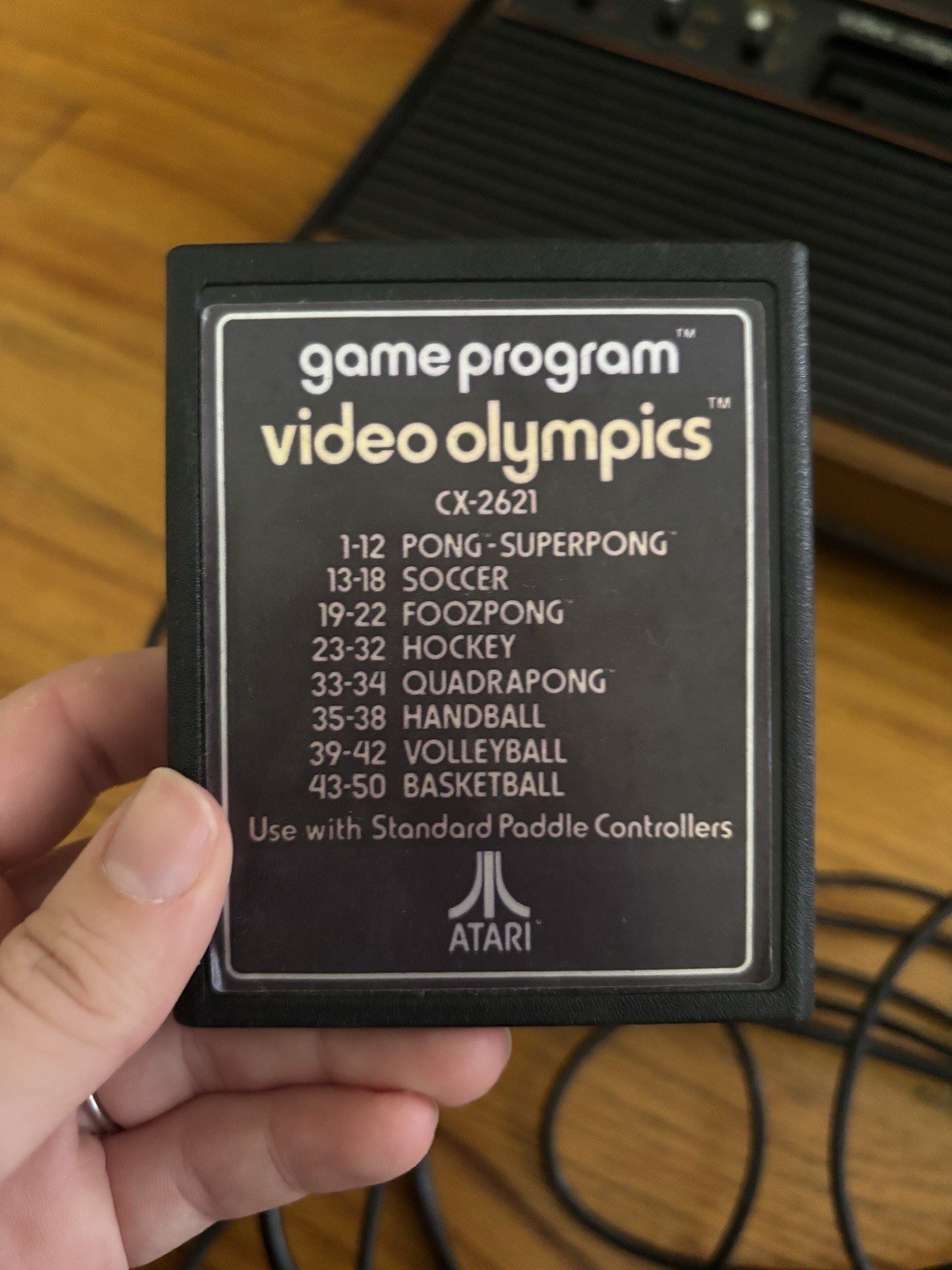 VintGd Atari 2600 Video Game Console No Controllers