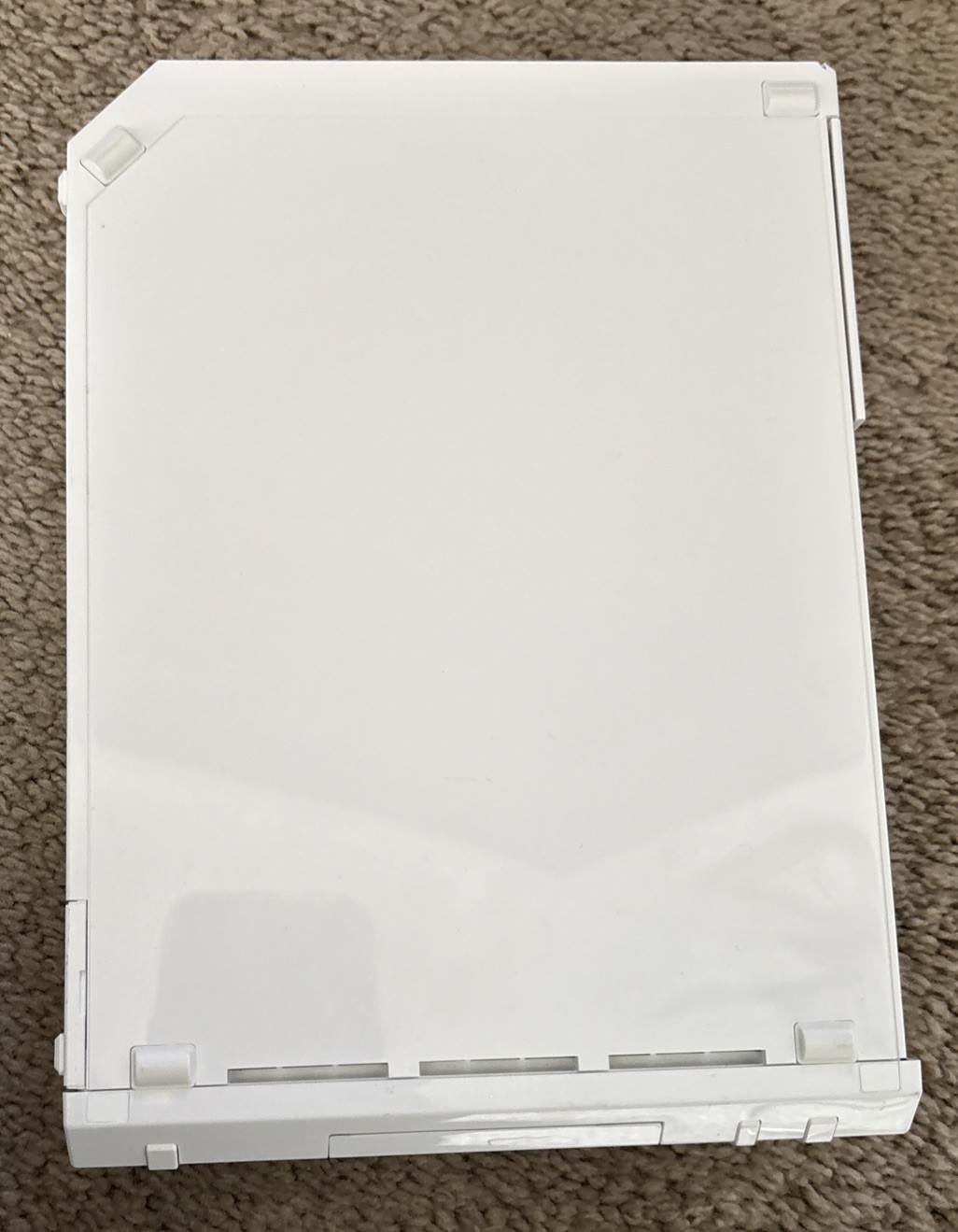 Nintendo Wii White Model RVL-001 Bundle Console, Control And Nunchuk