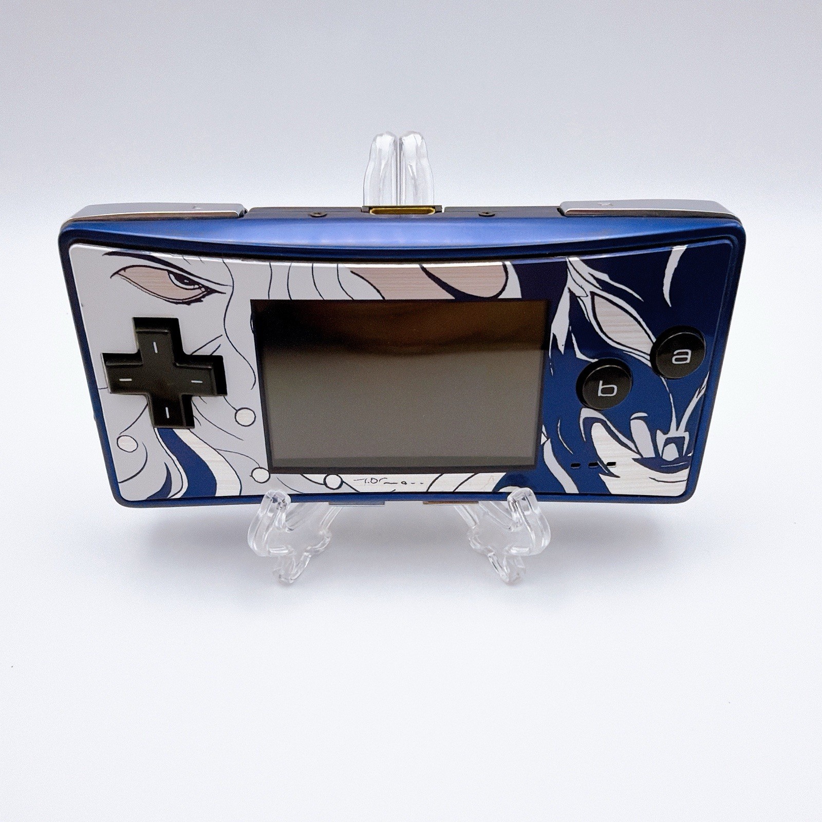 Game Boy Micro FF Yoshitaka Amano Edition + Final Fantasy VI Advance CIB Japan