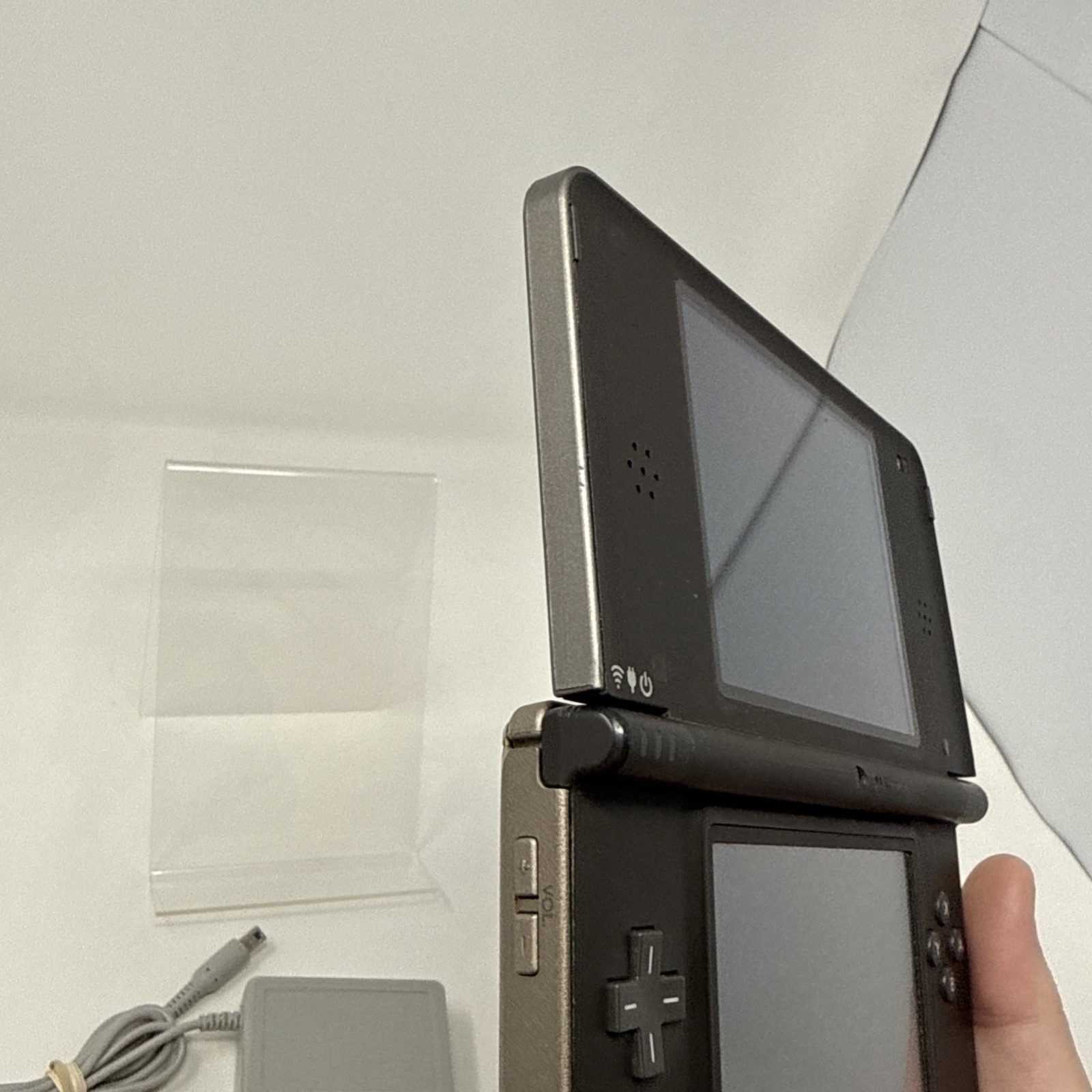 Nintendo DSi XL Black Brown Handheld System UTL-001 Tested Working With Charger
