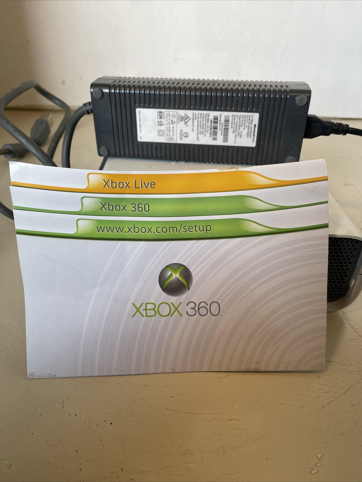 Xbox 360 White Microsoft official Console Untested Parts