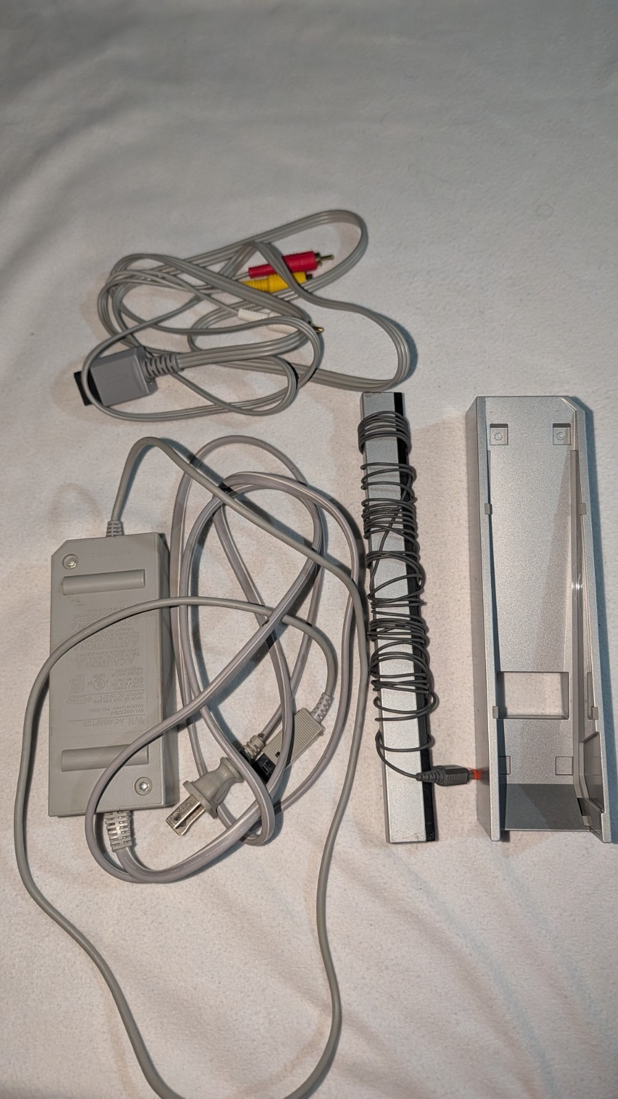 Nintendo Wii RVL-001 512MB White Home Console Tested Working -See Description-