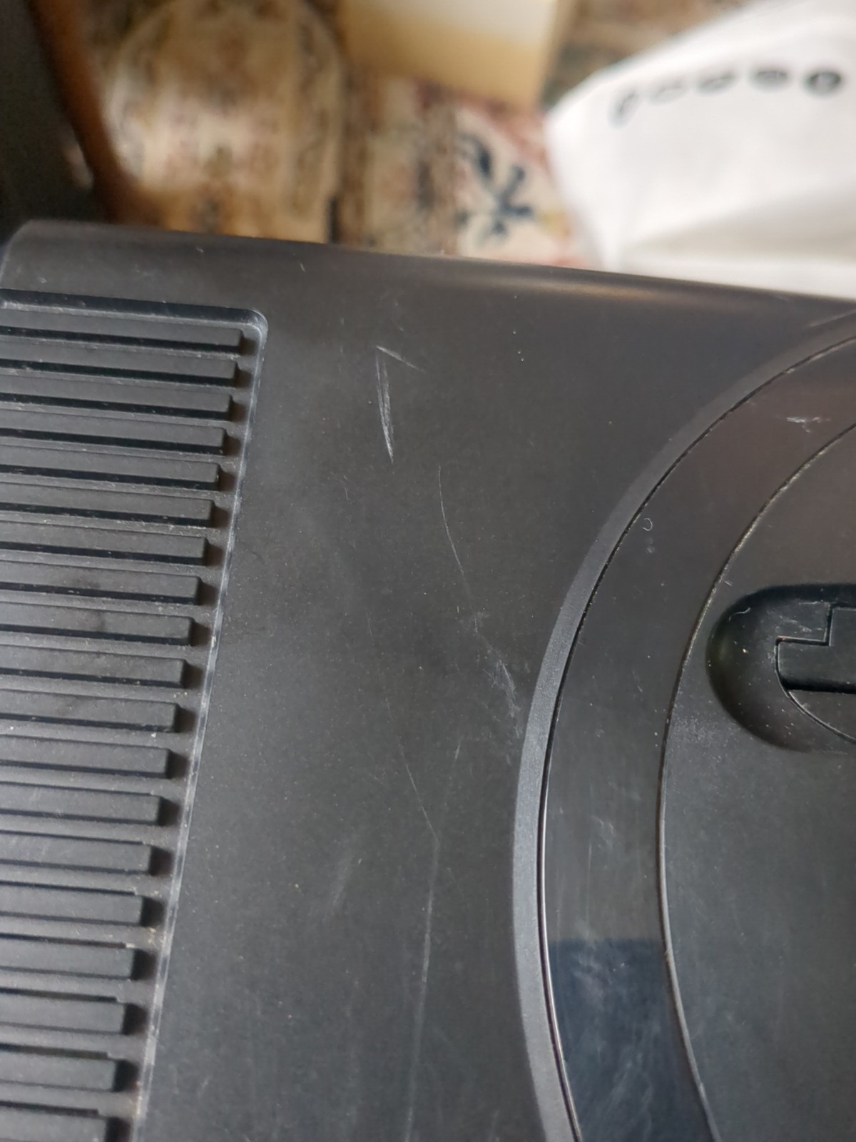 SEGA GENESIS Console MK-1601 AUTHENTIC Video Game System 1st Model 2 Controller