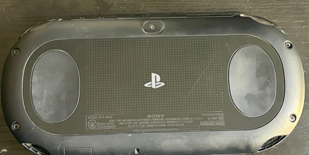 PlayStation vita model 2000 All Black mod OPTIMIZED + CHARGER bundle