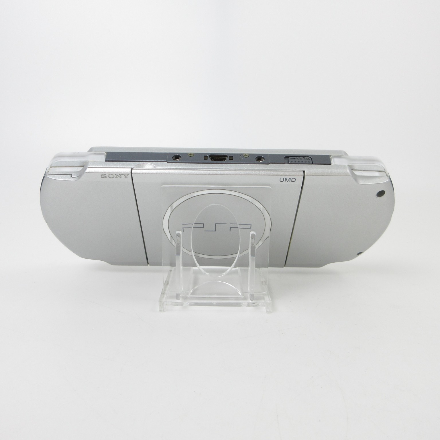 【Excellent】Sony PSP-3000 Mystic Silver Console No Battery Japan Ver. #TOY0516/04