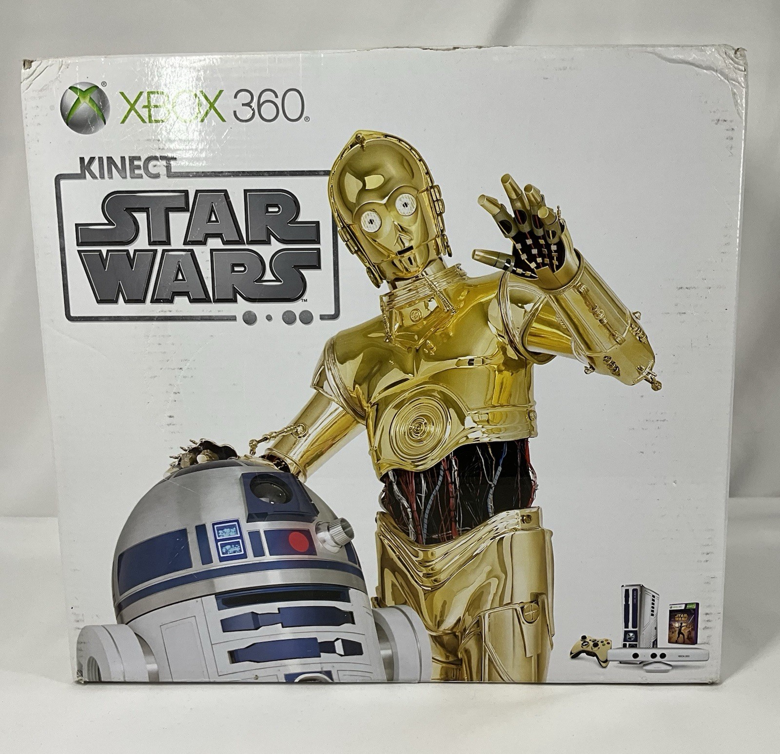Xbox 360 Kinect Star Wars Limited Edition-CIB