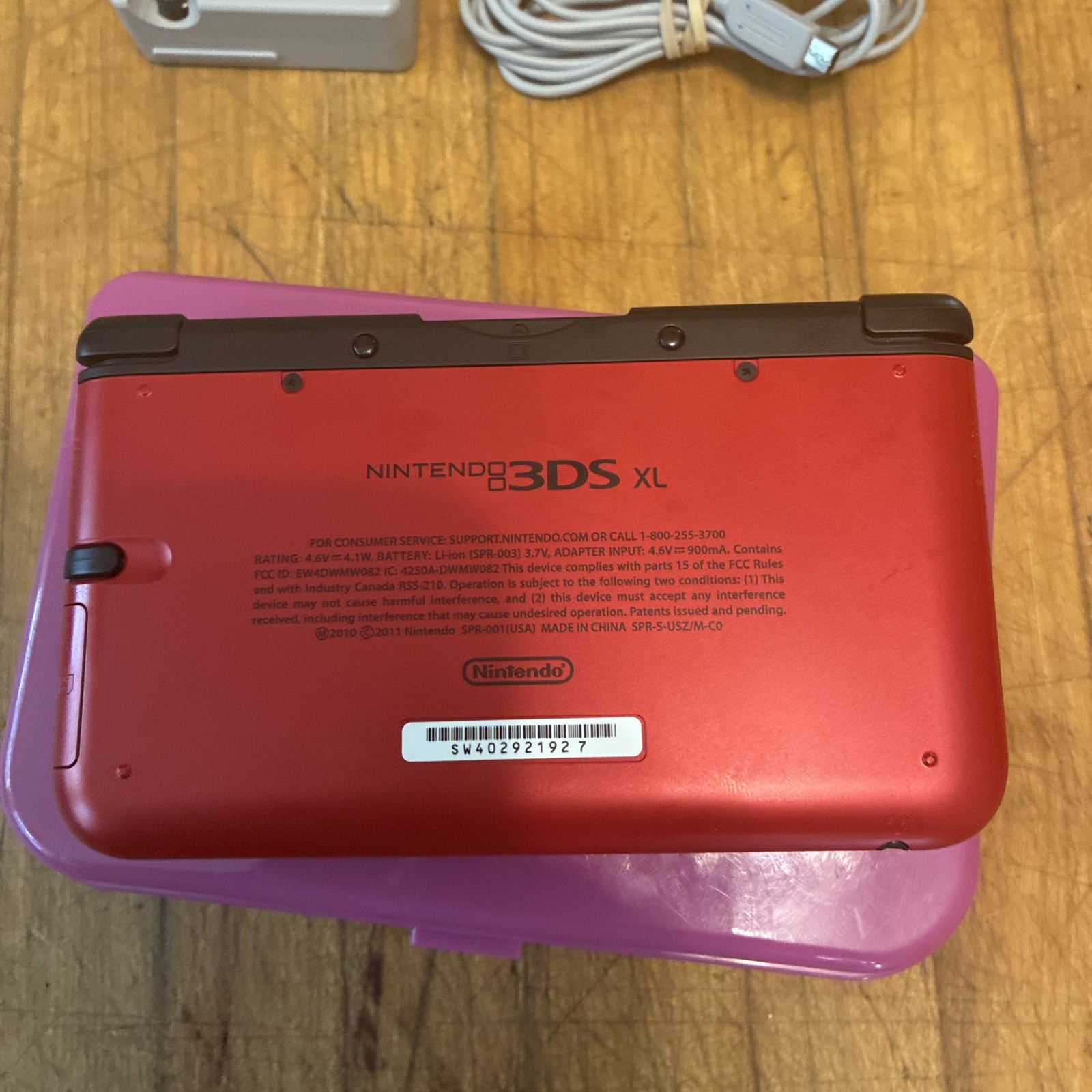 Nintendo 3DS XL Red/Black