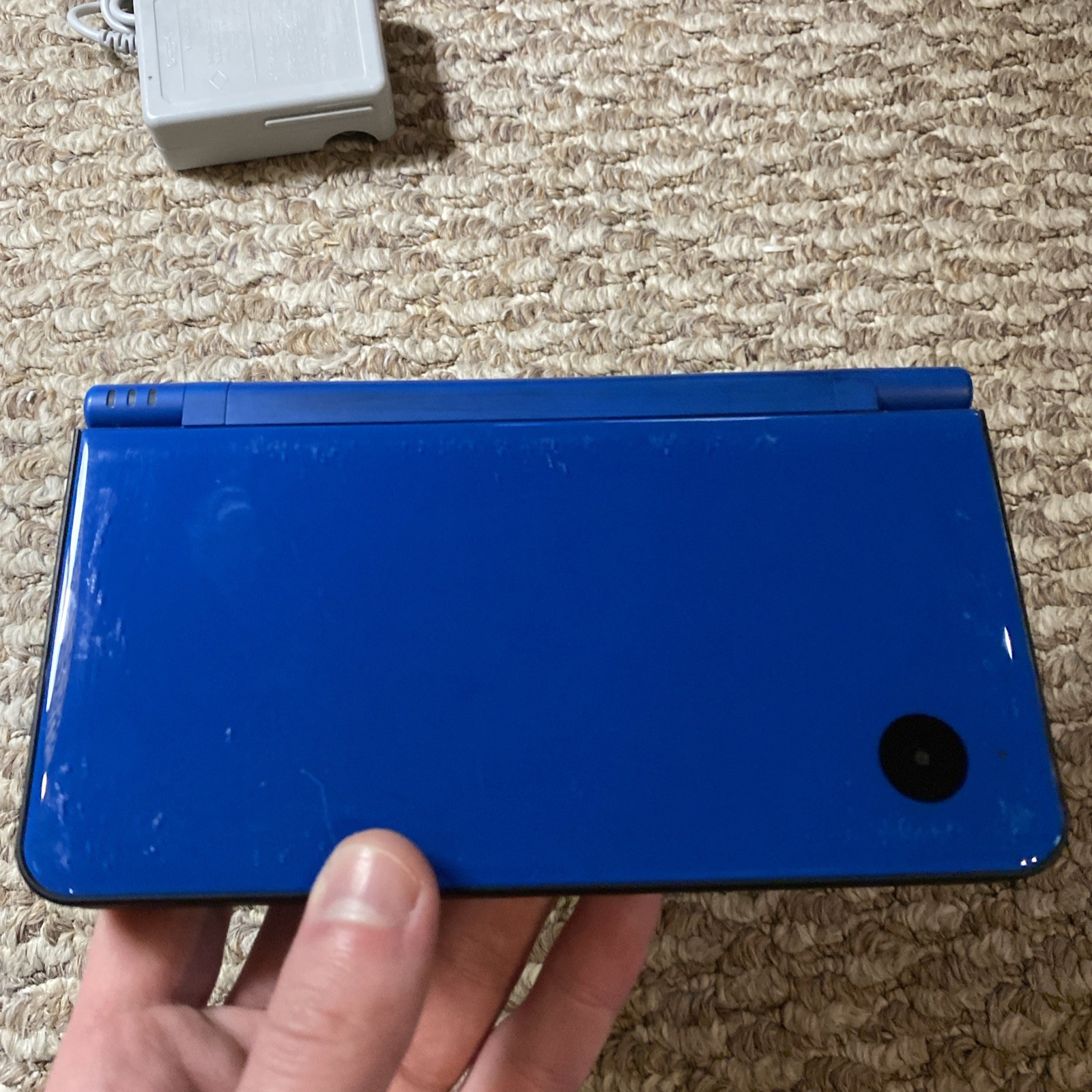 Nintendo DSI XL Blue Handheld Console Wi-Fi Capability w Charger Tested USA