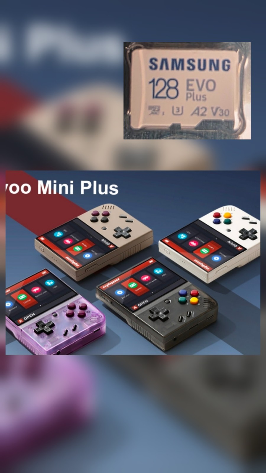 NEW Miyoo Mini Plus + Retro Game Console Quality Brand 128GB SD USA Shipping
