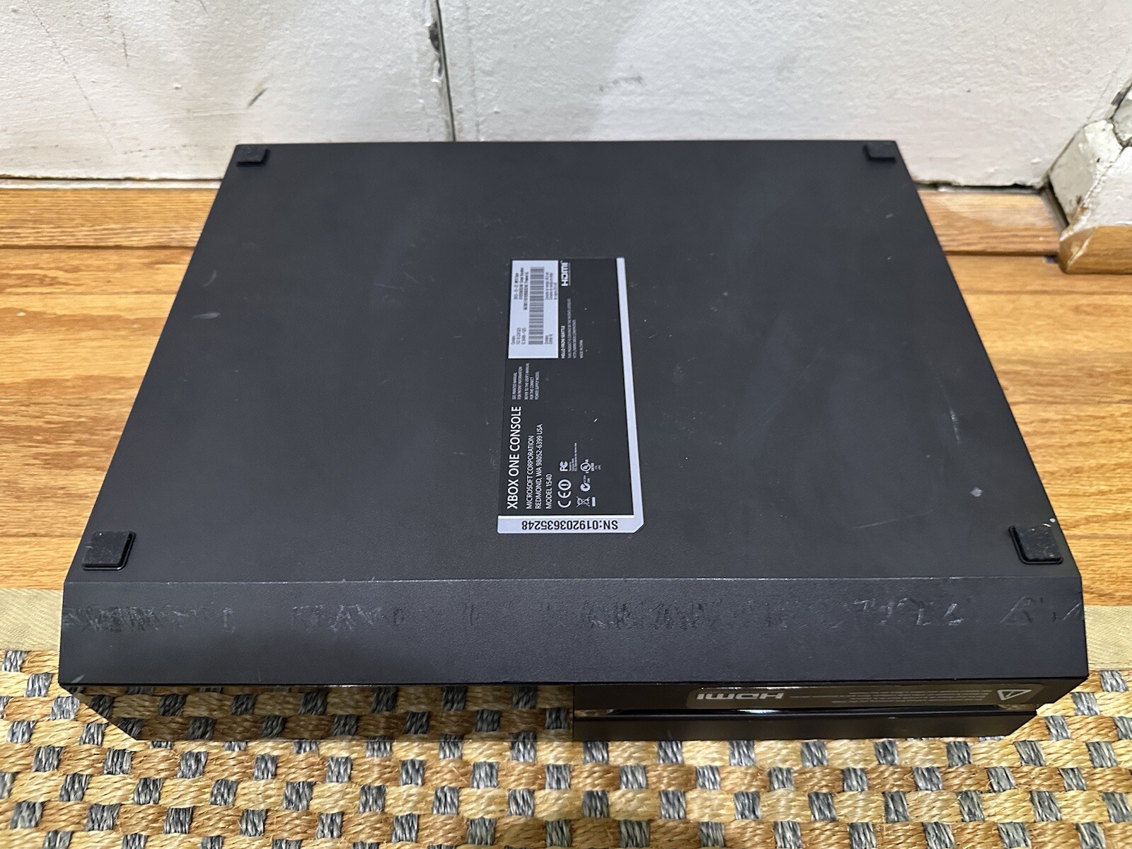 Microsoft Xbox One 500GB Console + Cables – Black – 100% Tested and Working!