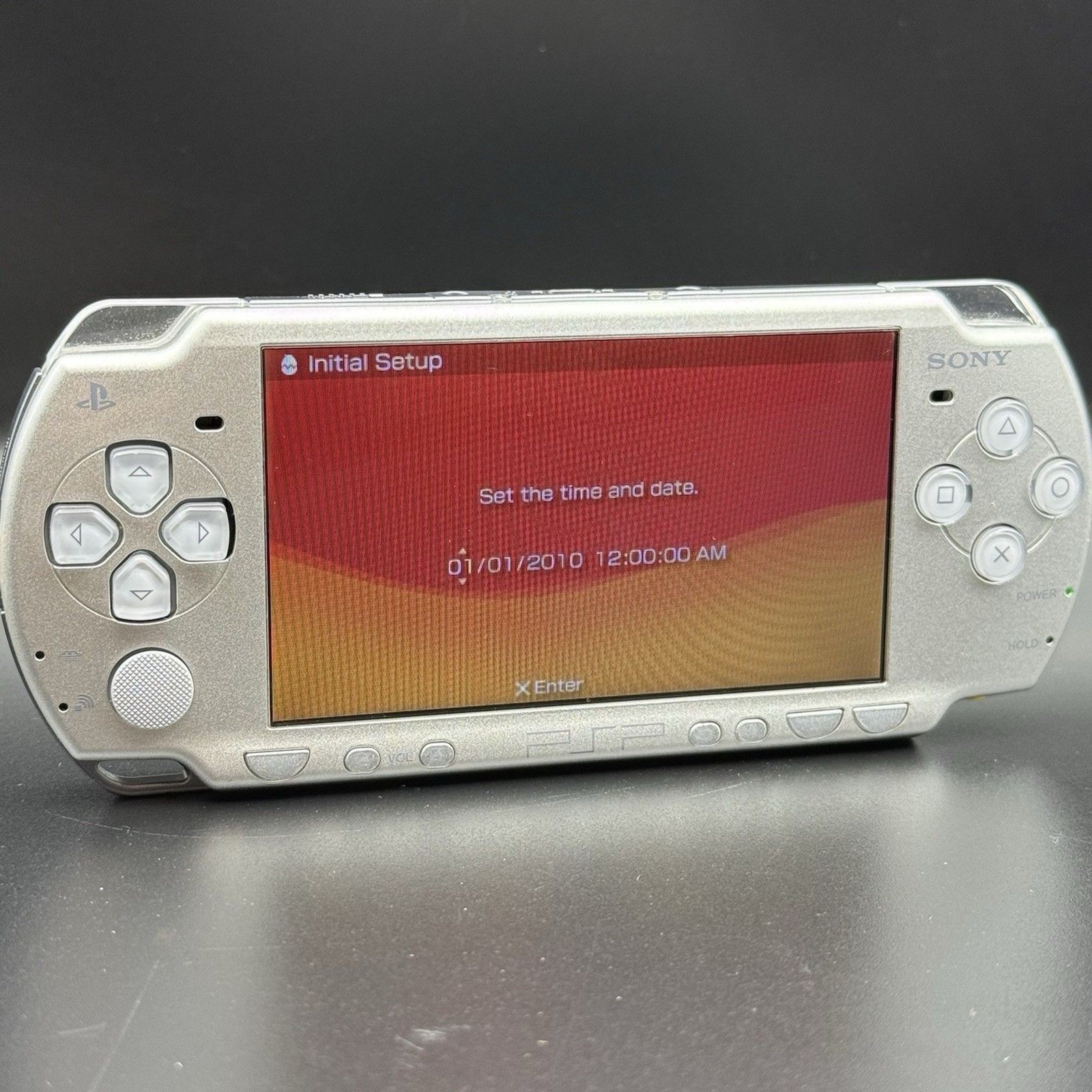 Sony PSP 2001 Handheld Console System Bundle + Charger + Traveling Case + Games