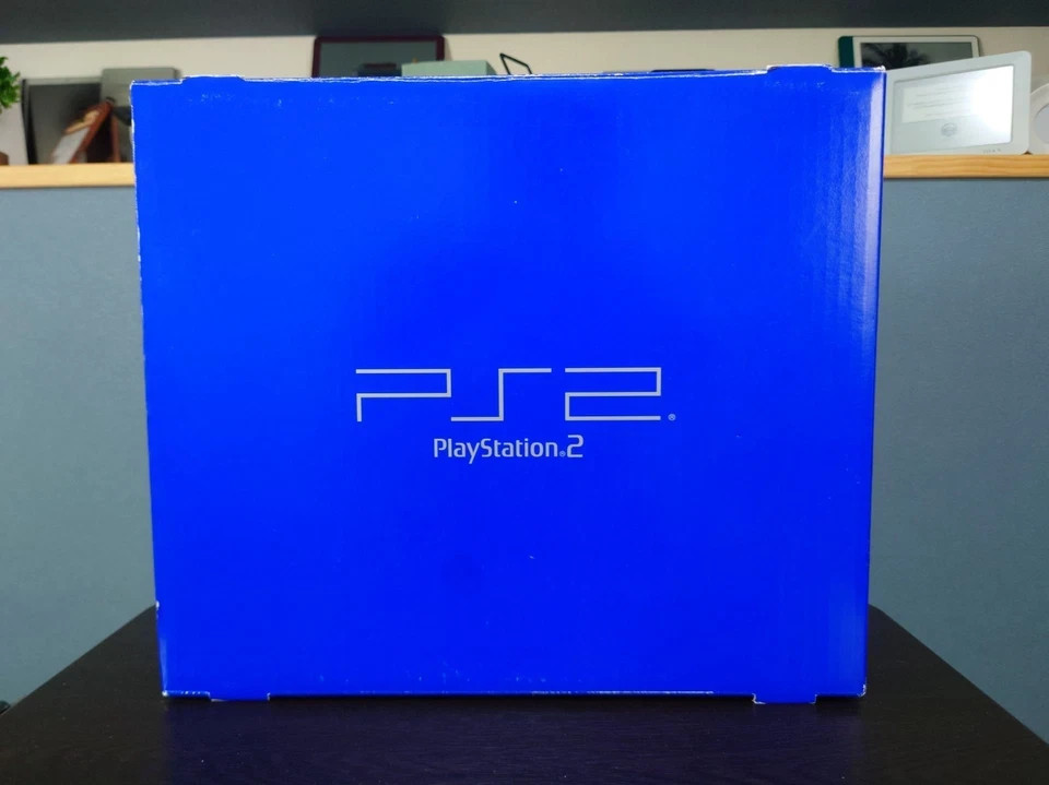 Playstation 2 W/Box 100% Original NTSC-J Japan + Controller SCPH-15000 w/ FF7