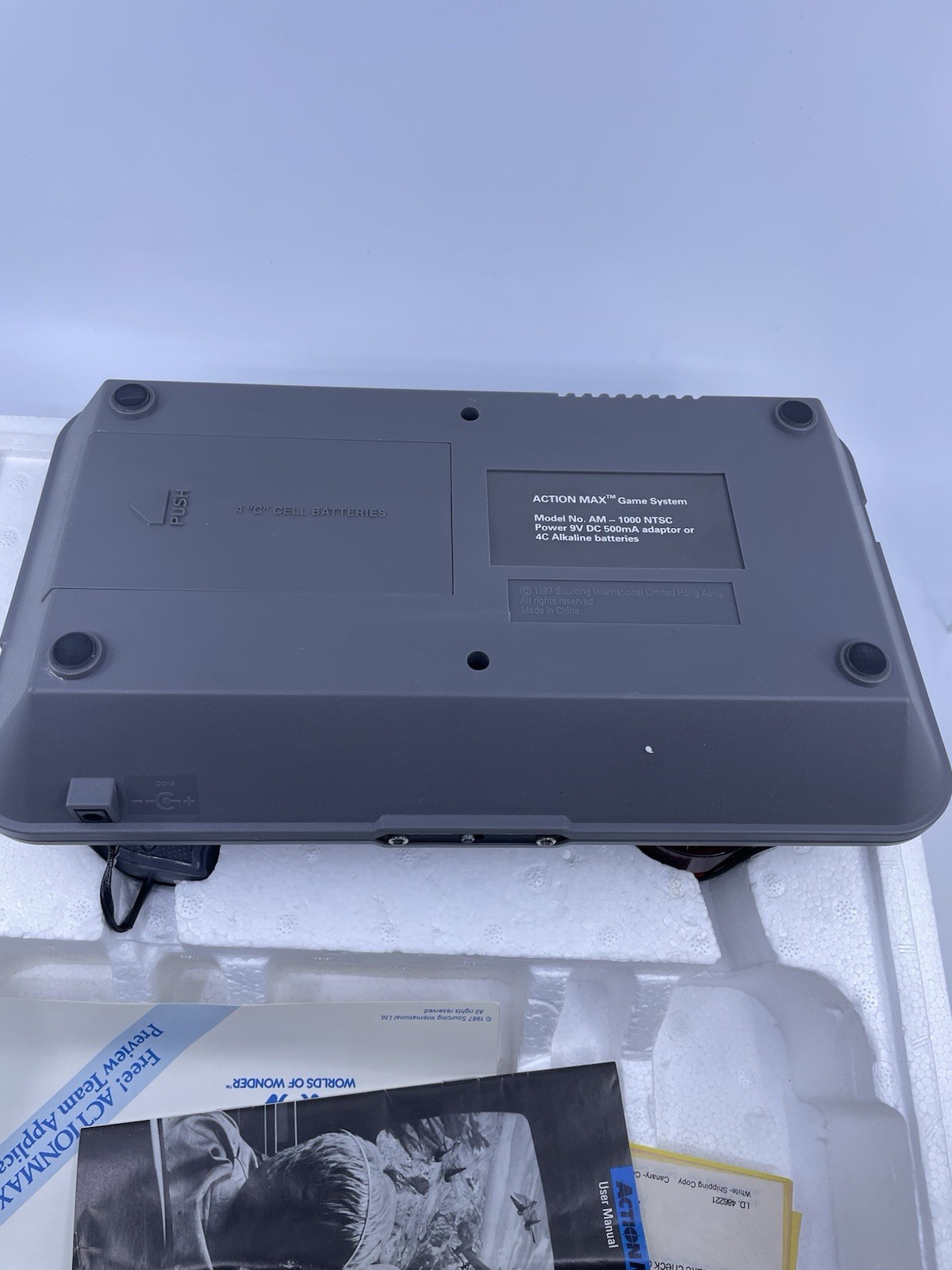 1987 Action Max The First Real Action Game System Not Complete R10