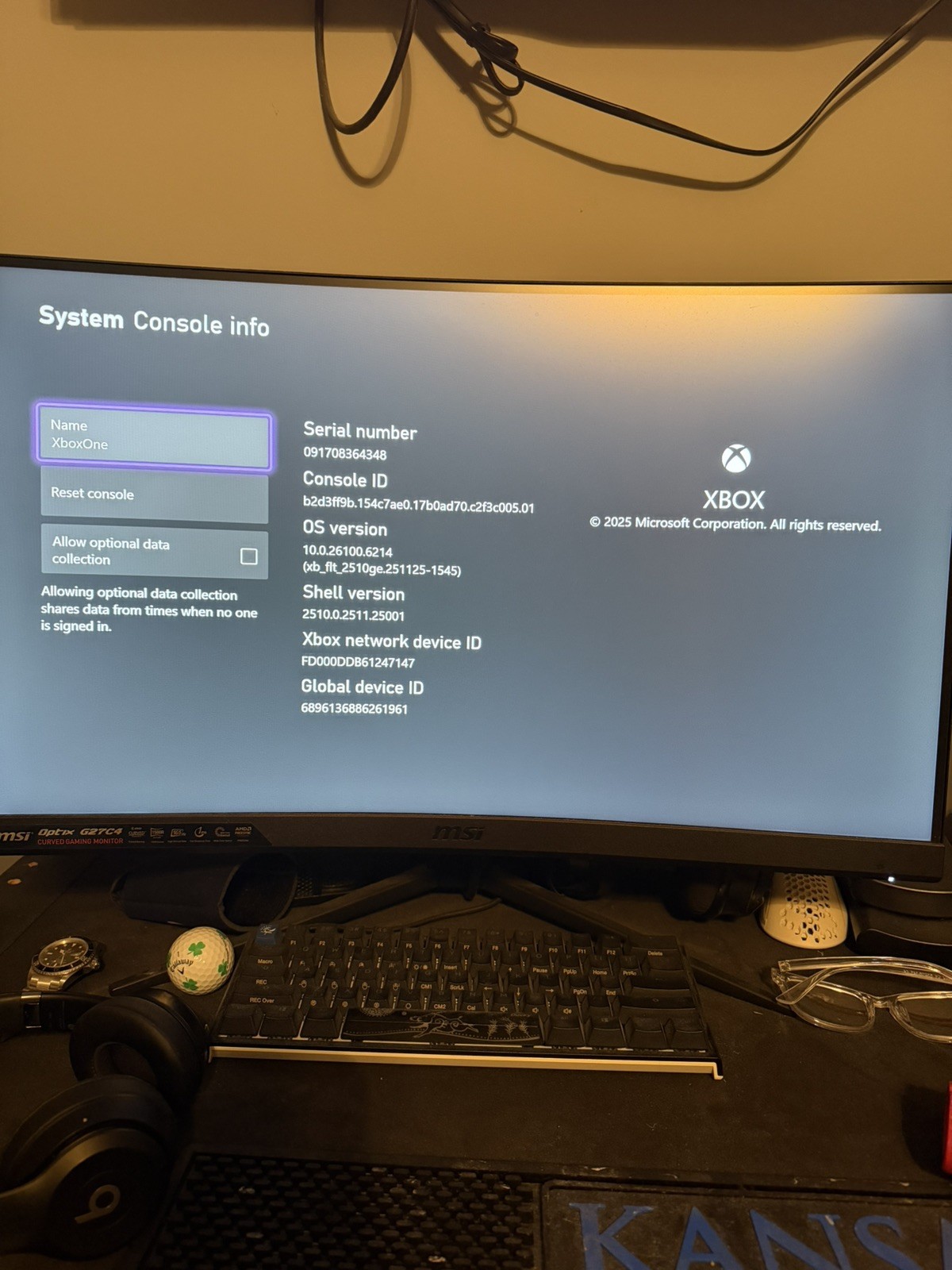 Xbox One S – White – 500gb – Good