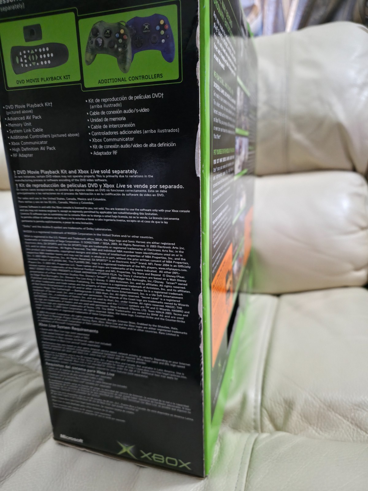 Brand New Factory Sealed Original Xbox Console System RARE! Unopened!