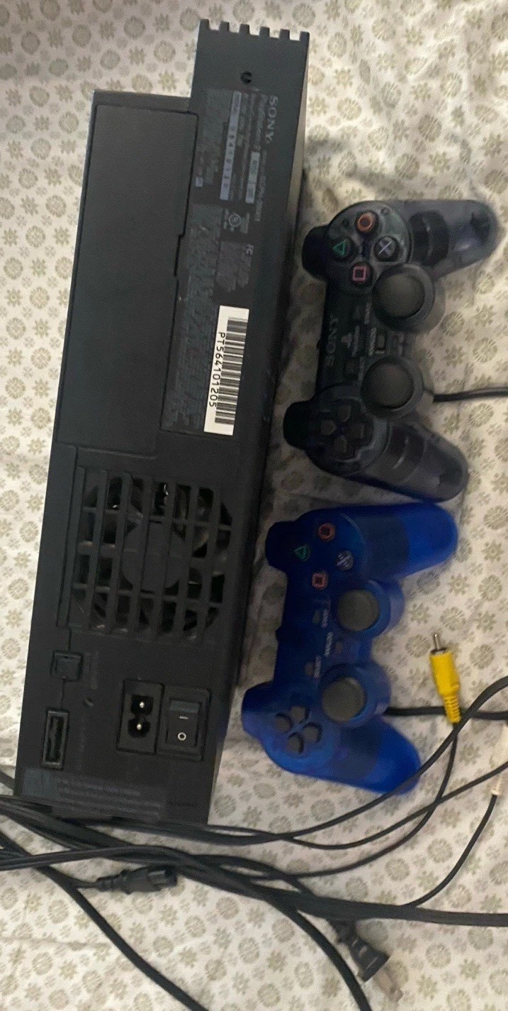 Sony PlayStation 2 Console – Black (SCPH-39001)