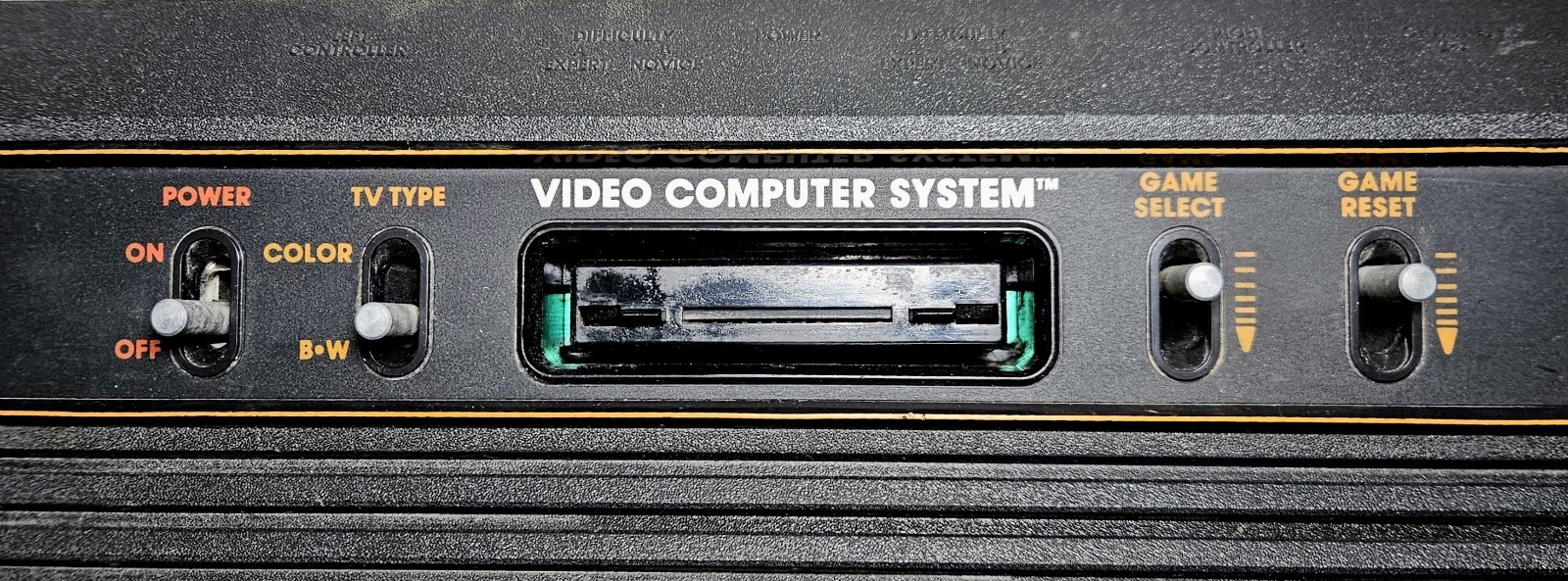 Vintage Atari 2600 Woodgrain (Console Only) Untested for Parts Only.