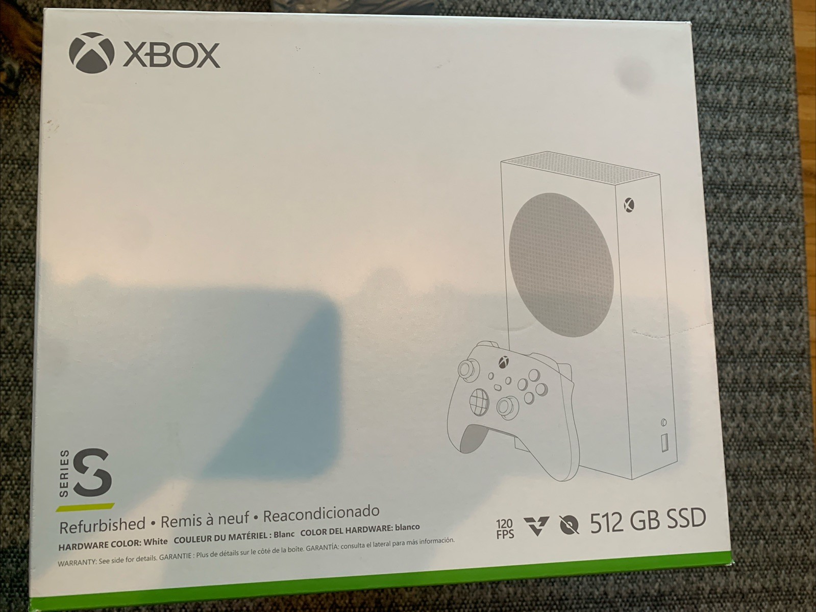 Microsoft Xbox Series S 512GB White Console (RRS00095)