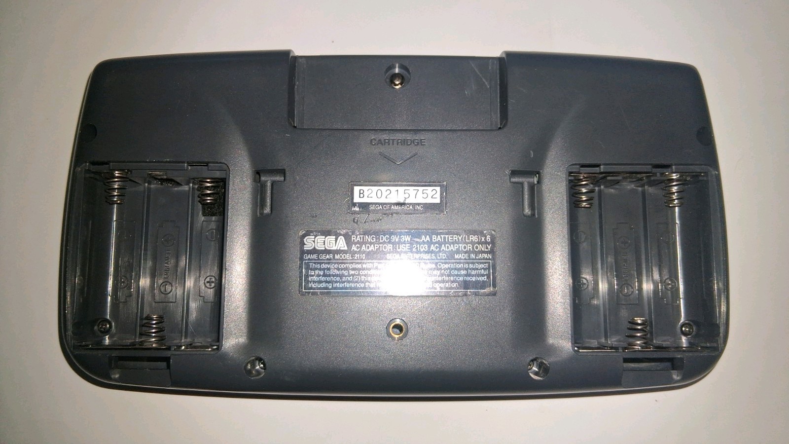 Sega Game Gear, New Glass, Tested, And Working. See Disc. Game&Cord not included