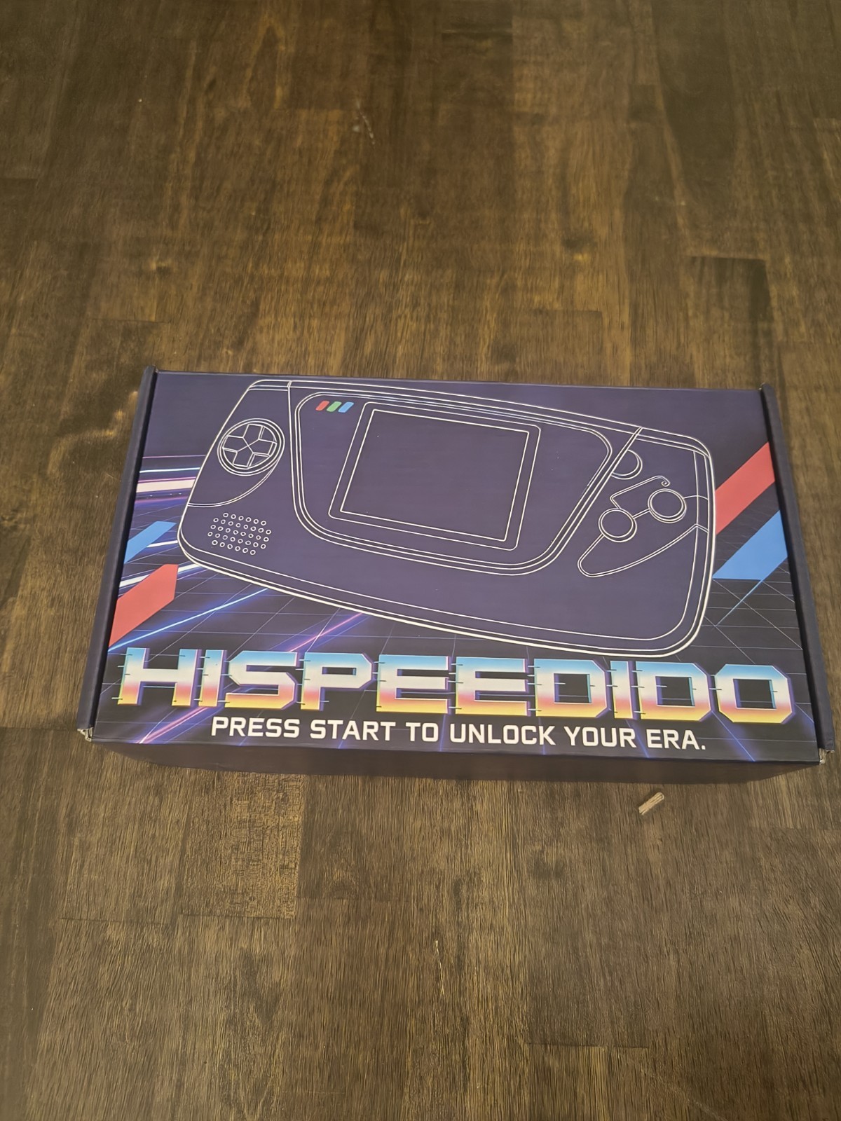 Sega Game Gear Replacement Blue Shell With New LCD Screen. Hispeedido Kit