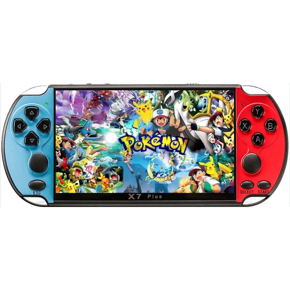 X7 Plus 5.1″ Dual Joystick Portable Handheld Game Console Built-in 10000+ Games