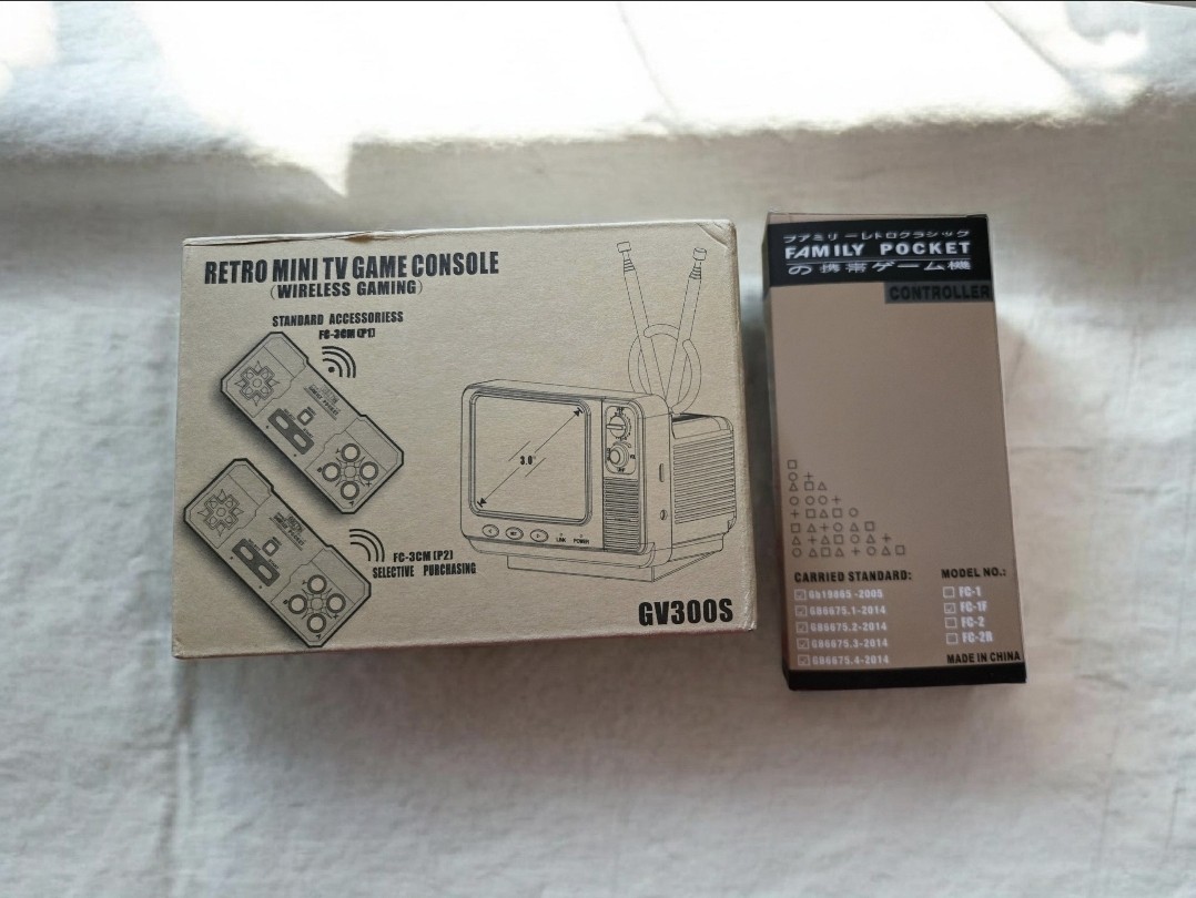 Retro Mini Game Console with Extra Controller Tik Tok Shop New In Box