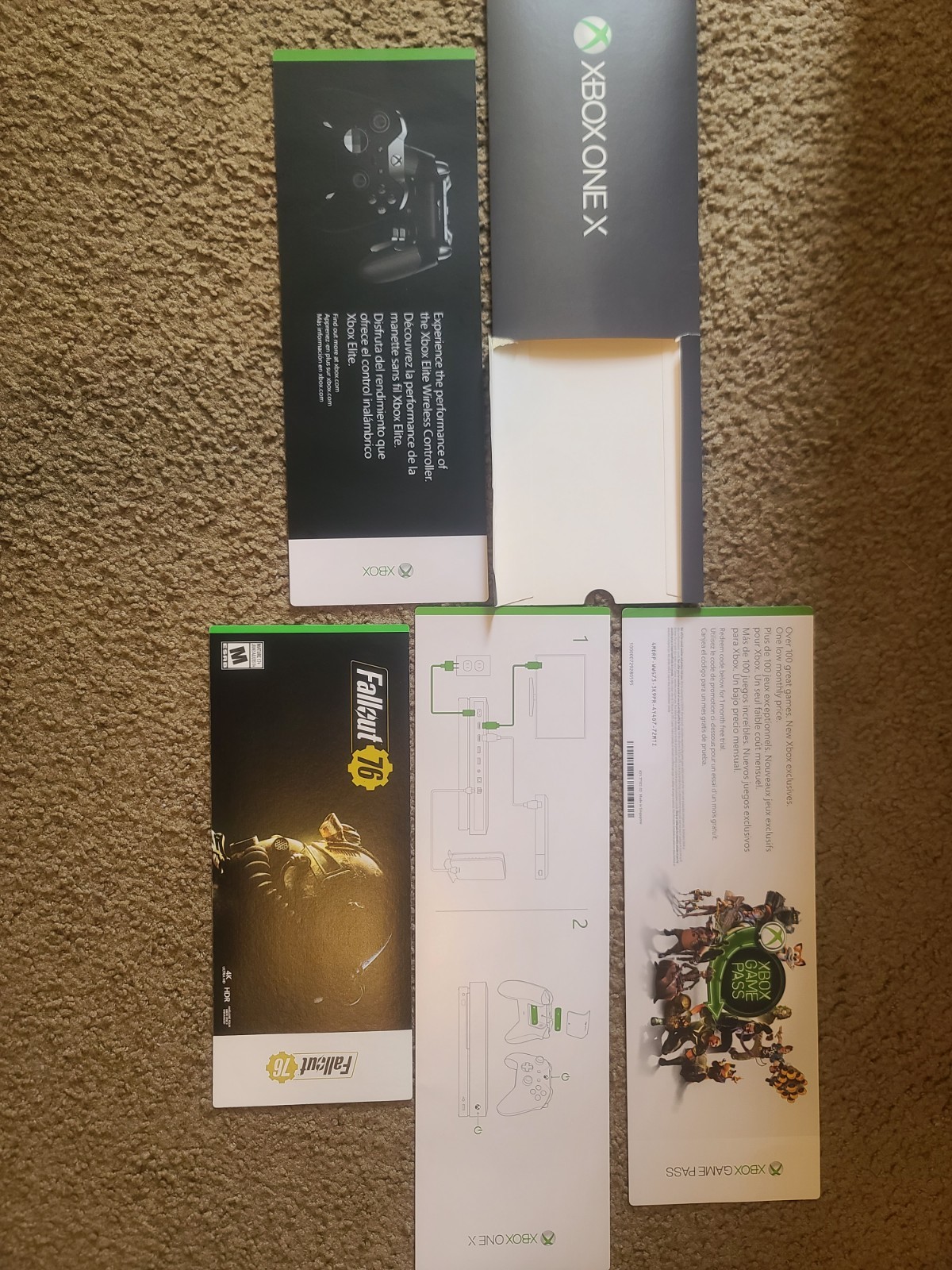 Microsoft Xbox One X 1TB Console Fallout 76 Bundle – Black (CYV-00146)